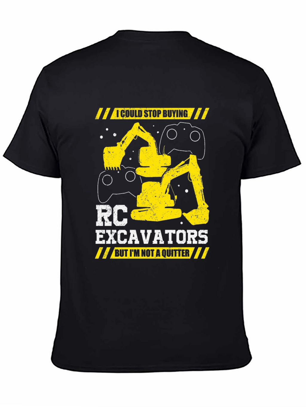 RC Excavator T-Shirt - Construction Hobbyist Apparel