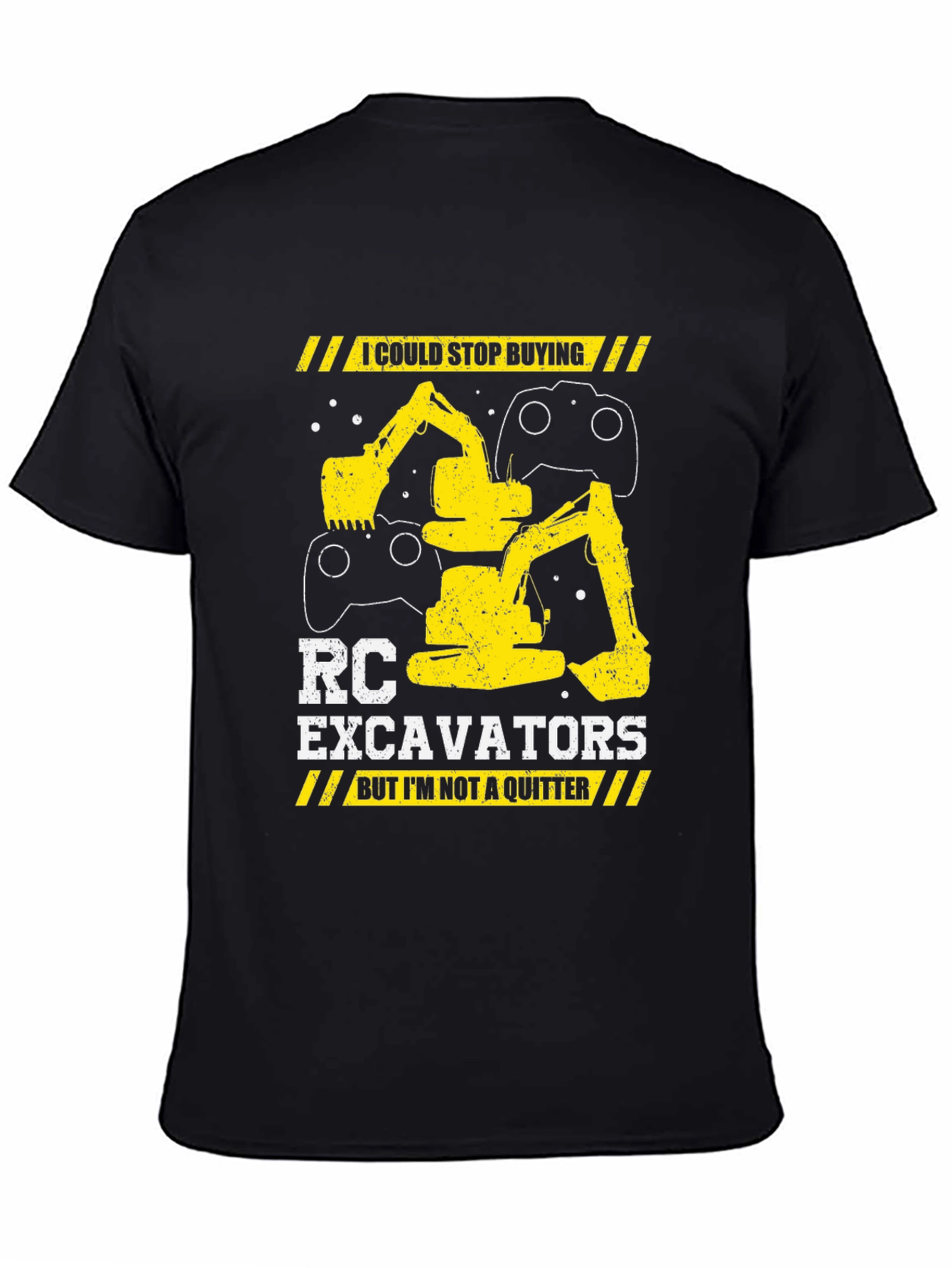 RC Excavator T-Shirt - Construction Hobbyist Apparel
