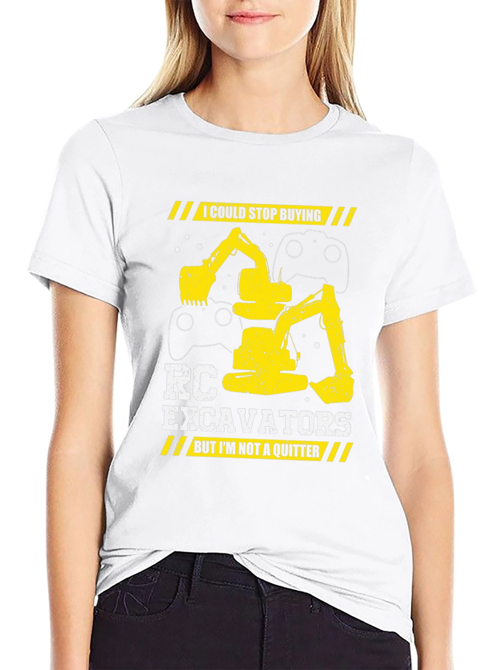 RC Excavator T-Shirt - Construction Hobbyist Apparel