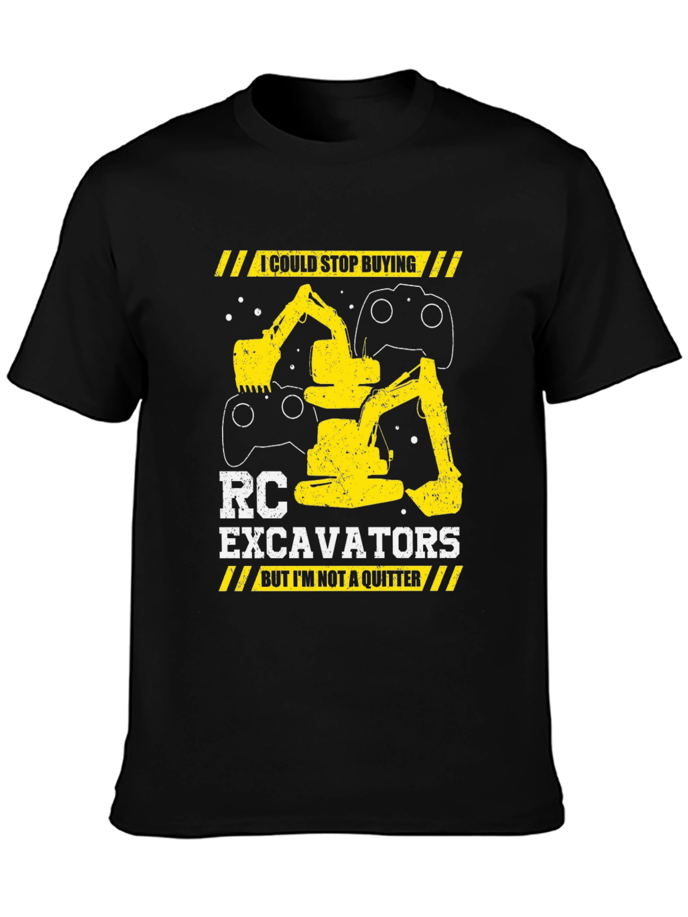 RC Excavator T-Shirt - Construction Hobbyist Apparel