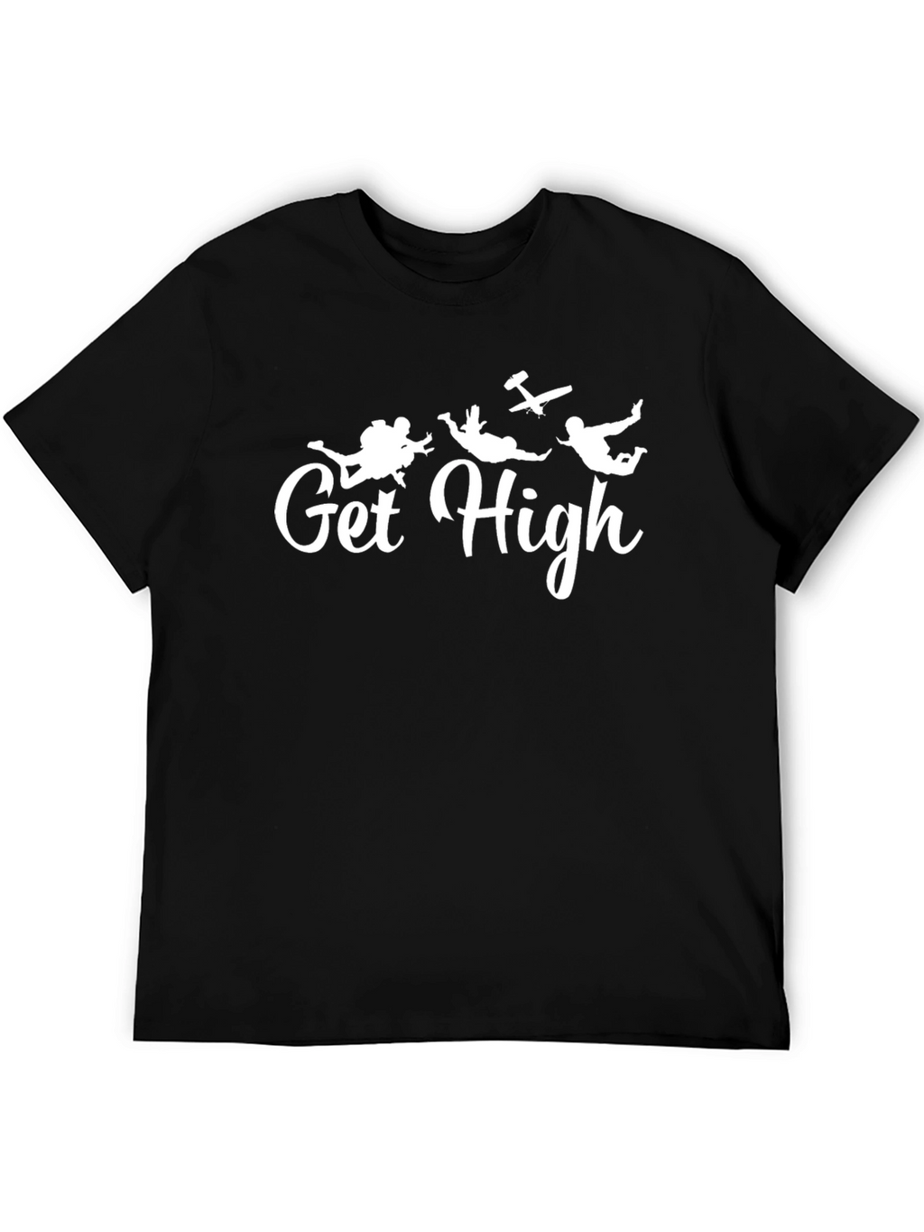 Get High Skydiving Graphic Tee