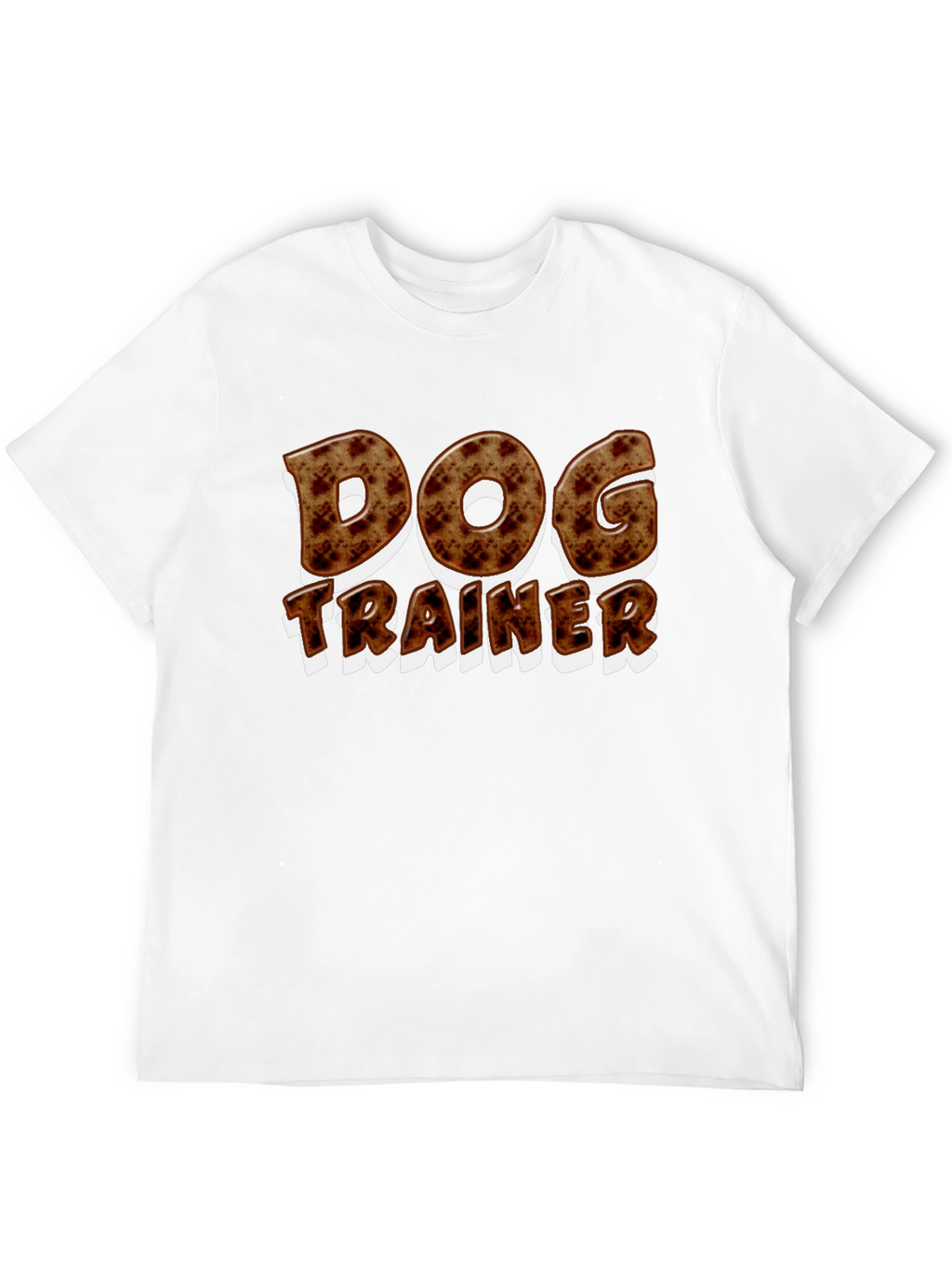 Dog Trainer Graphic T-Shirt - Black Casual Tee