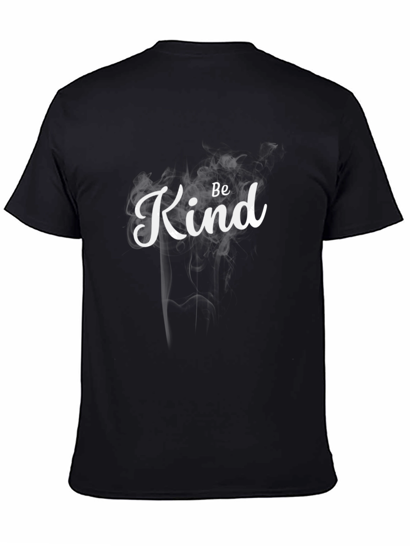 Be Kind Black T-Shirt - Positive Message Tee