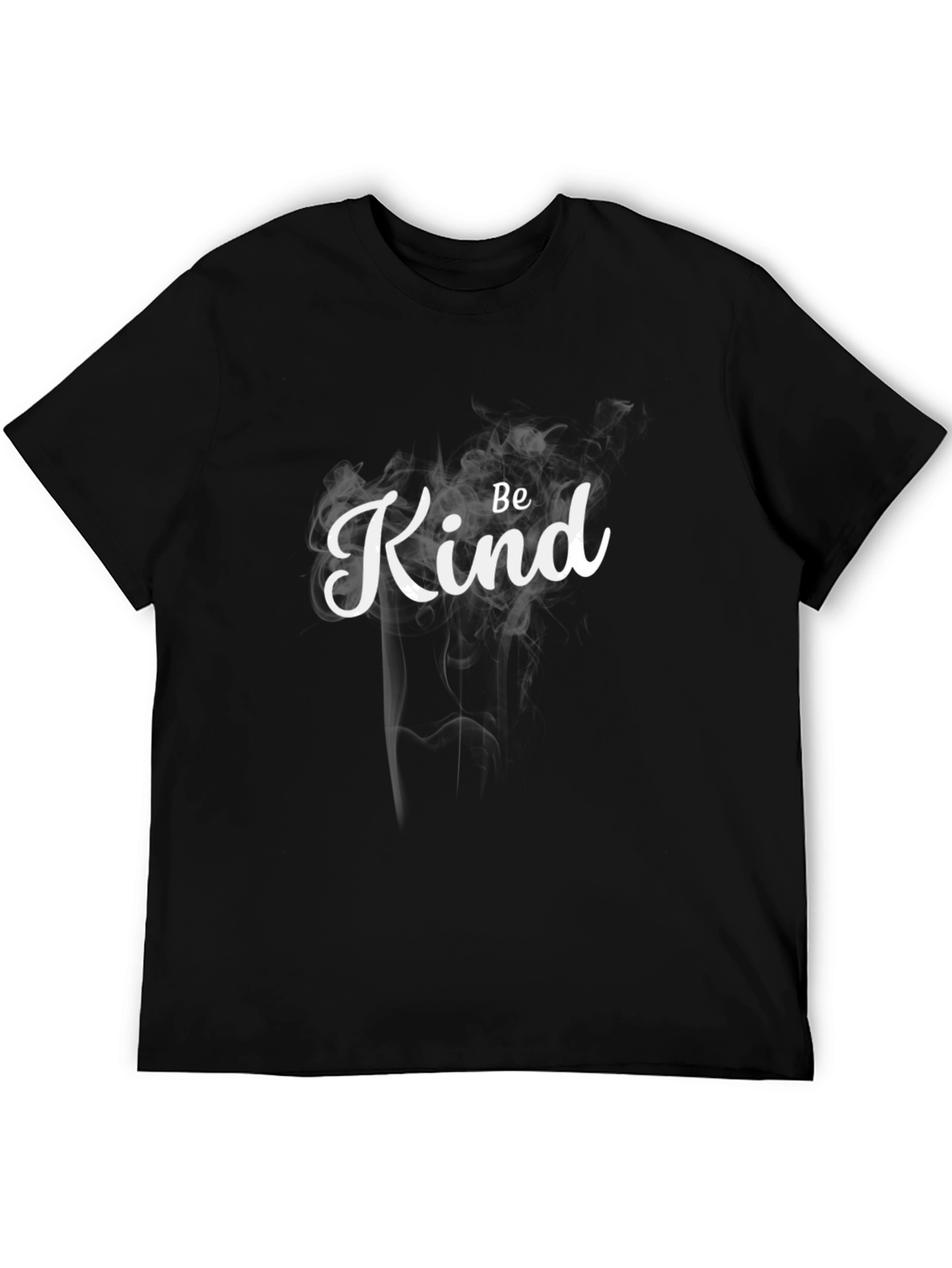 Be Kind Black T-Shirt - Positive Message Tee