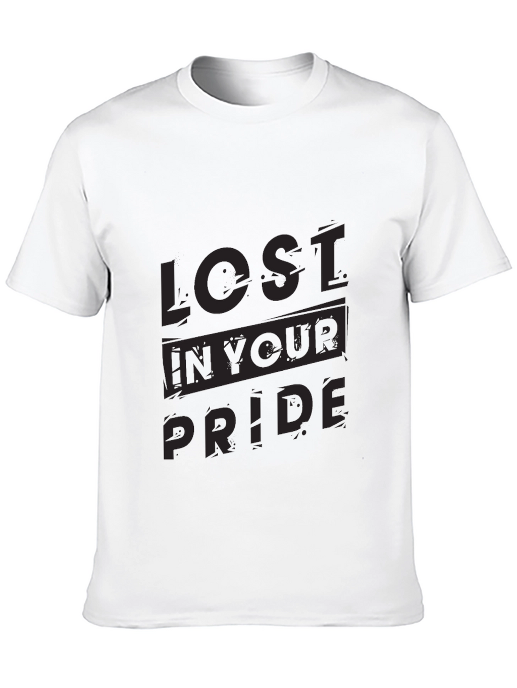Lost in Your Pride Graphic Tee - Black