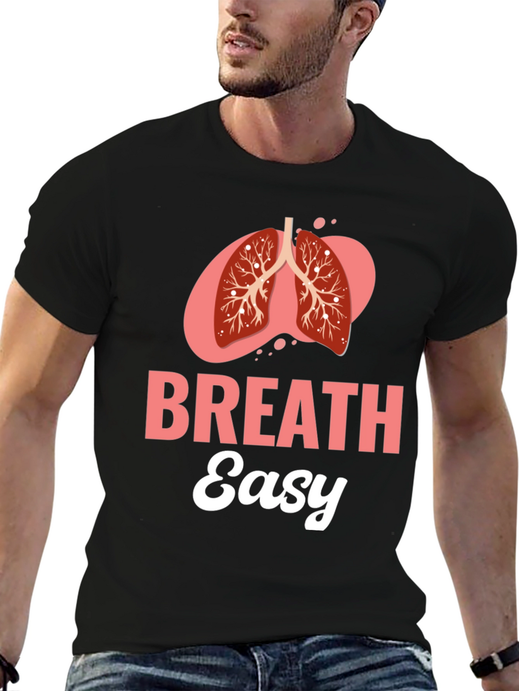 Breathe Easy Graphic Tee