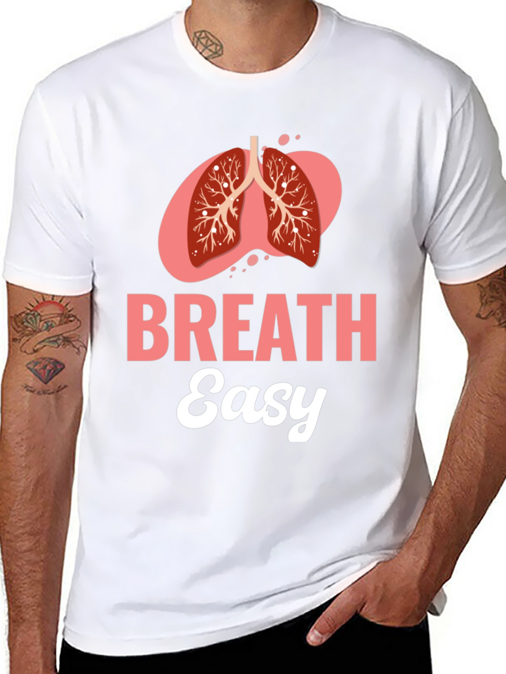 Breathe Easy Graphic Tee