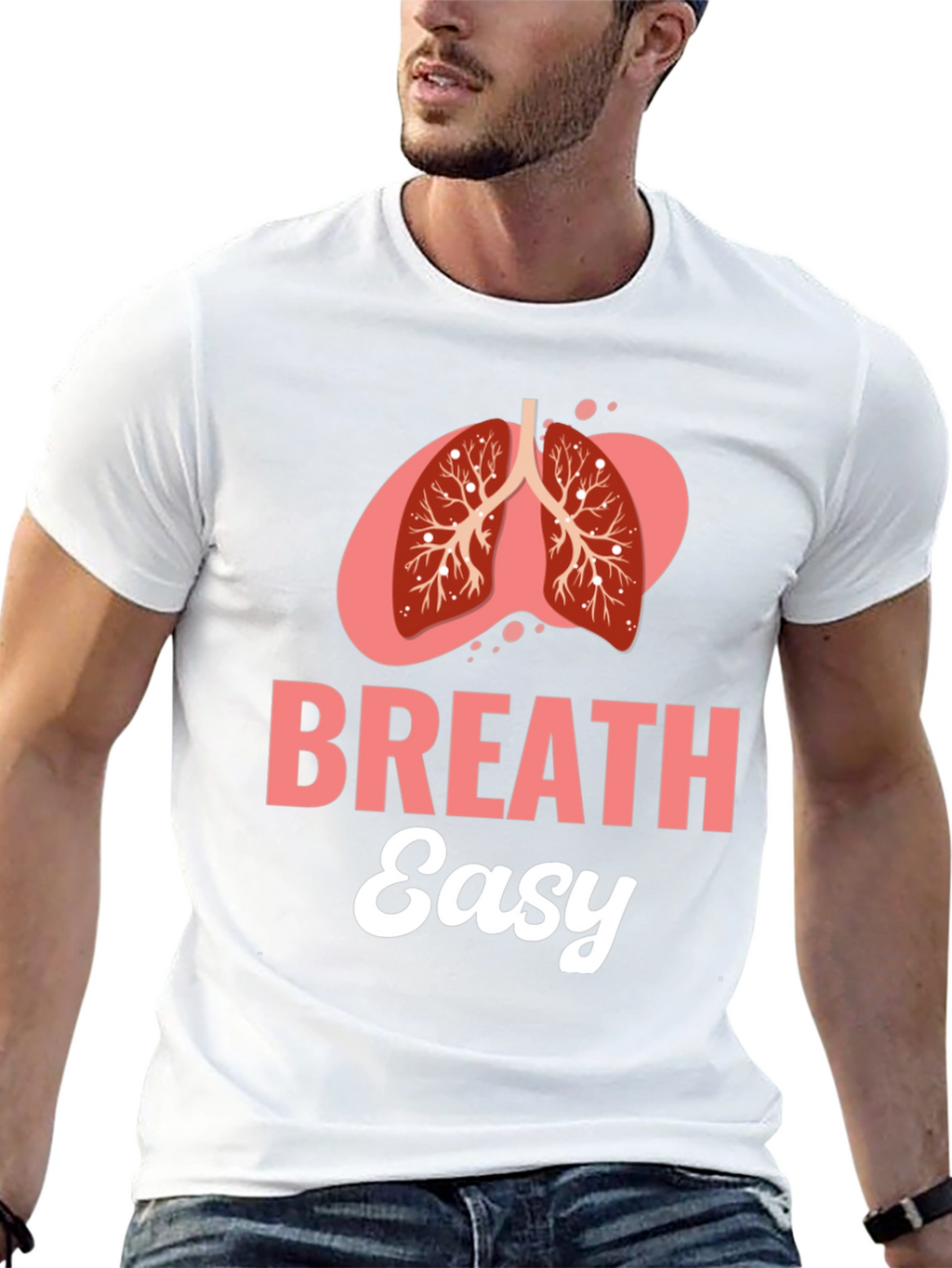 Breathe Easy Graphic Tee