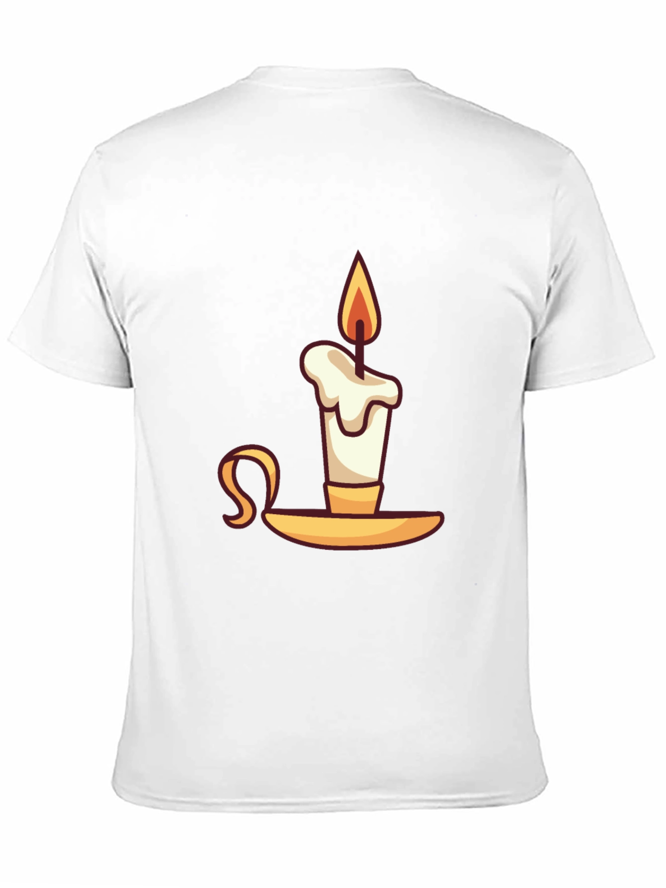 Novelty Candle Graphic T-Shirt