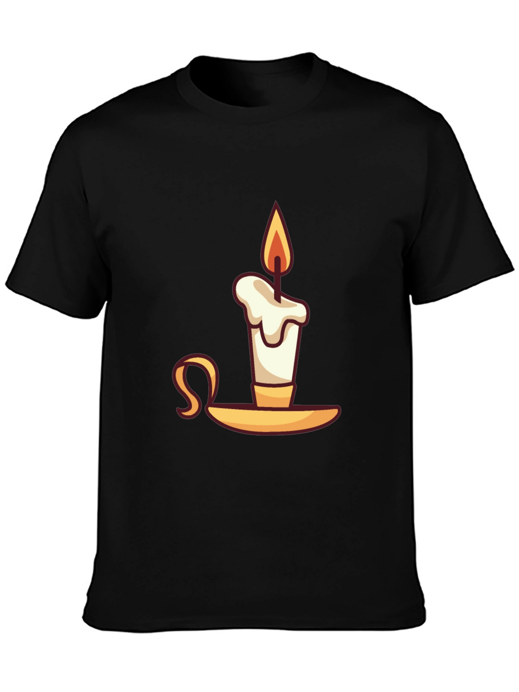 Novelty Candle Graphic T-Shirt
