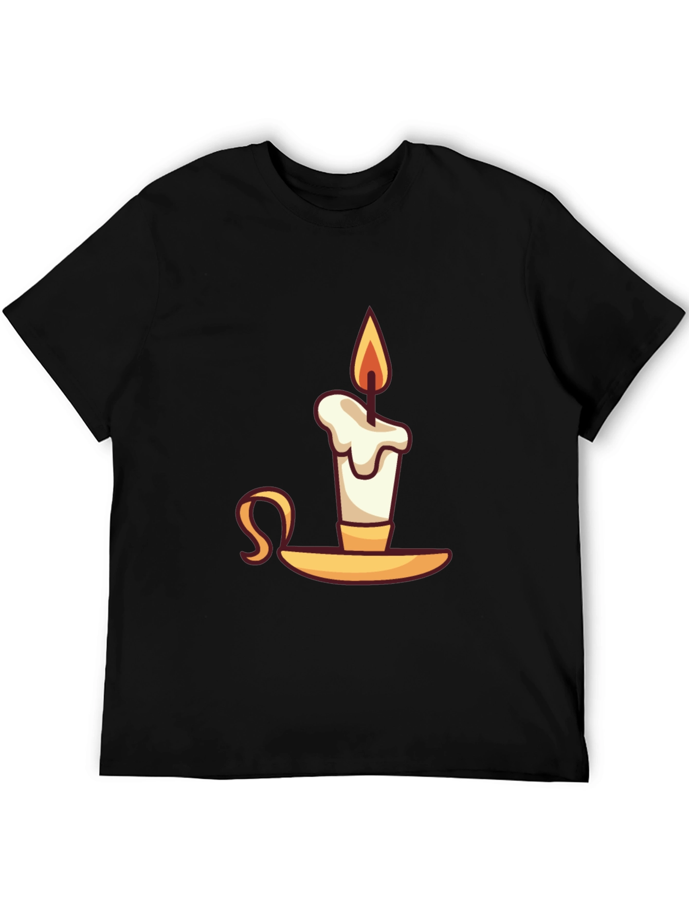 Novelty Candle Graphic T-Shirt