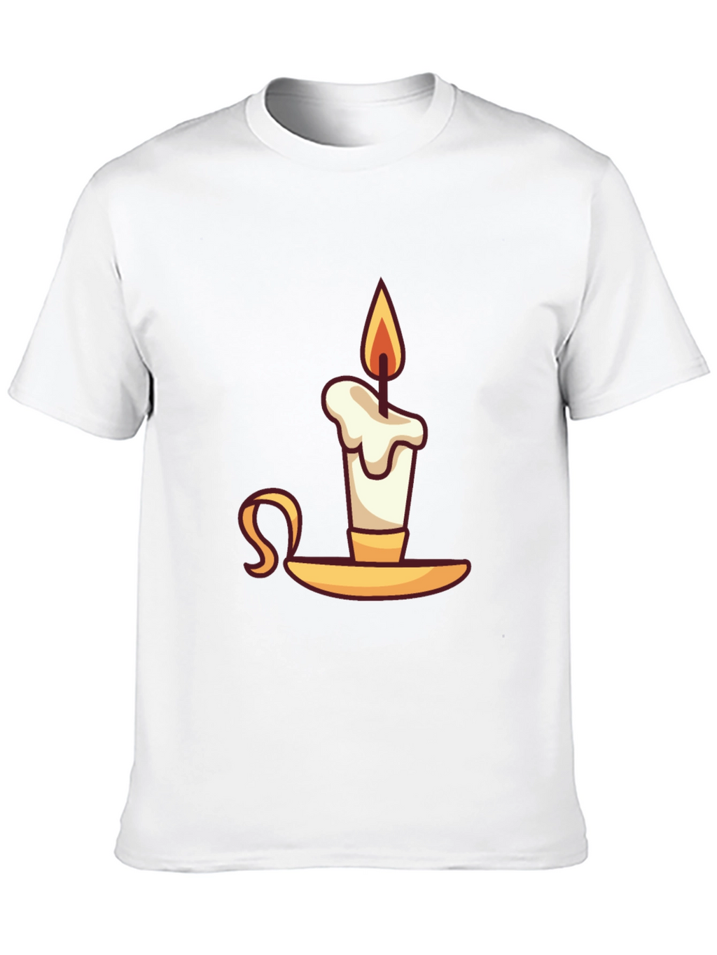 Novelty Candle Graphic T-Shirt