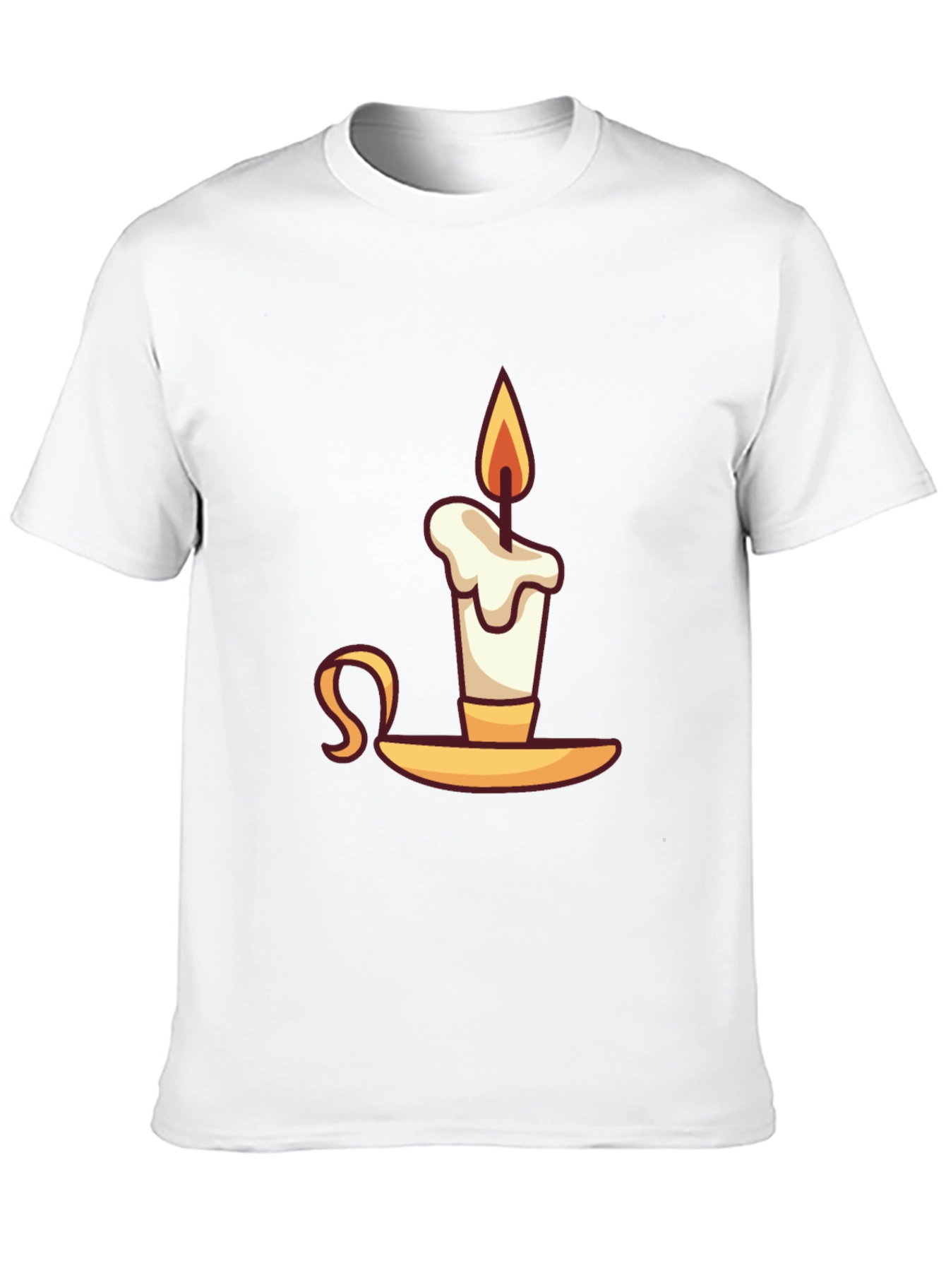 Novelty Candle Graphic T-Shirt