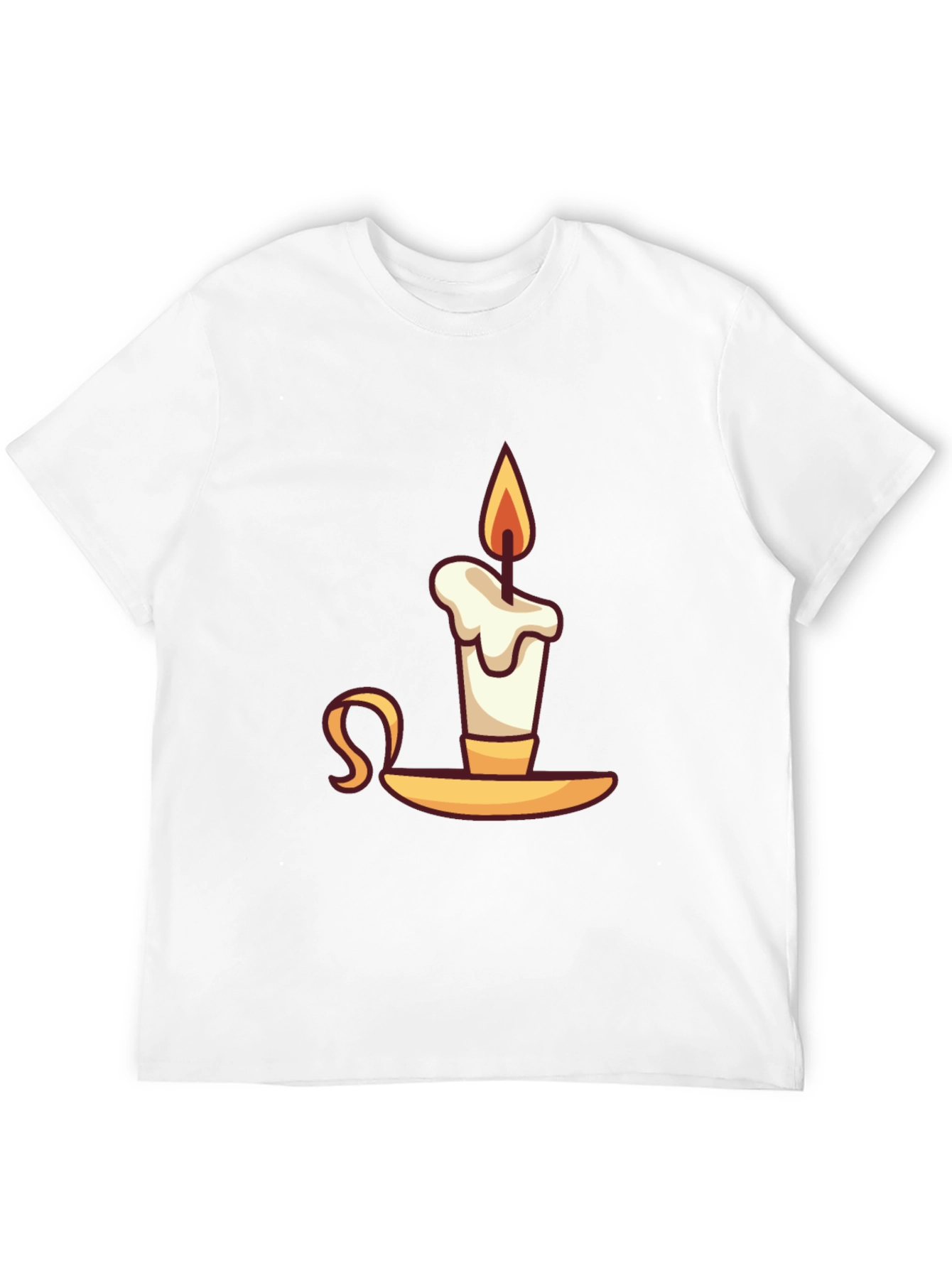 Novelty Candle Graphic T-Shirt