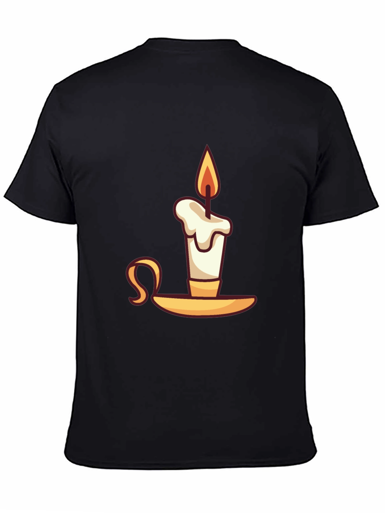 Novelty Candle Graphic T-Shirt
