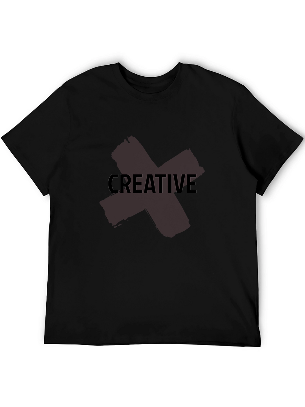Creative Graphic Tee - Soft Cotton Blend