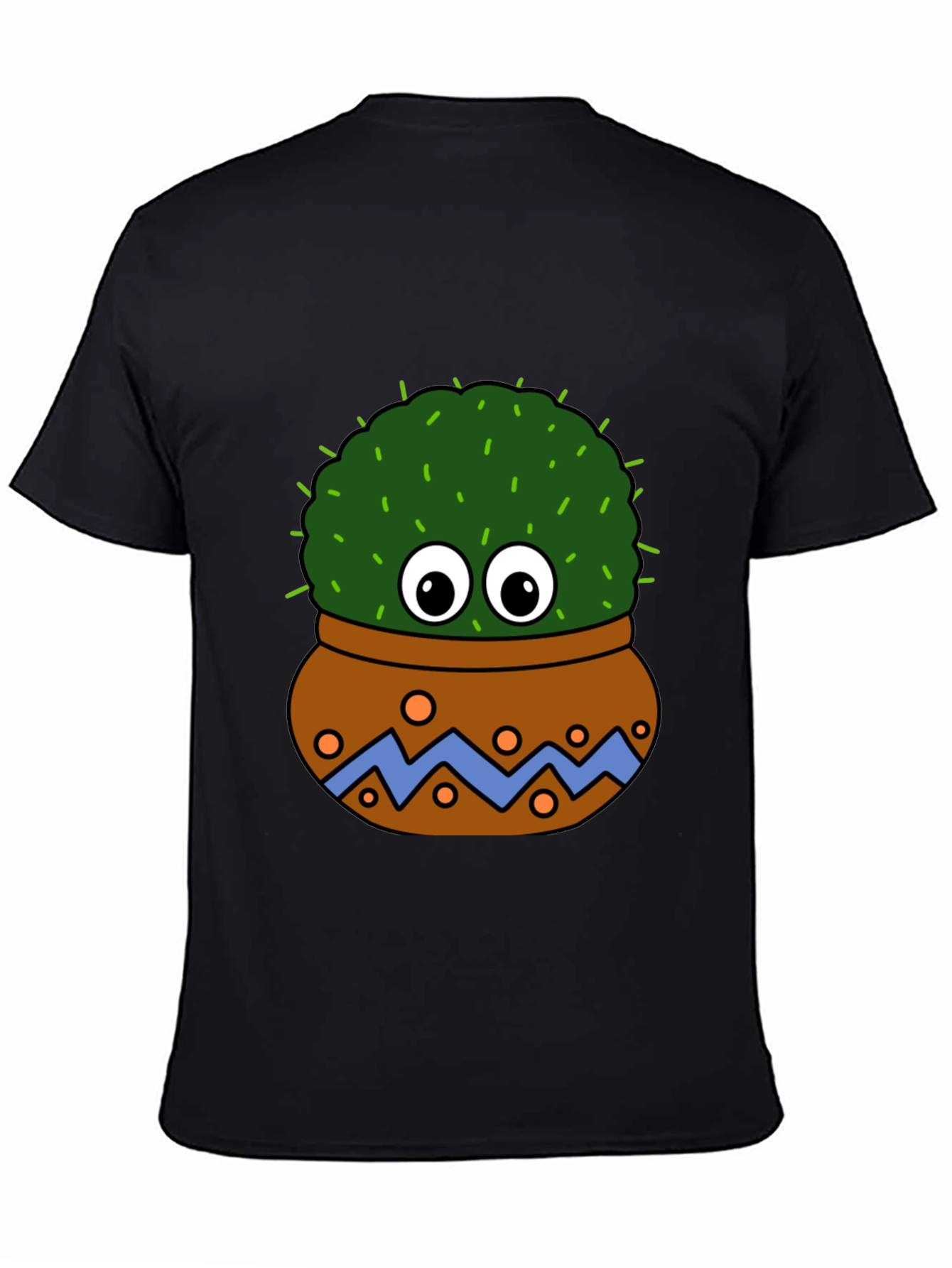 Cactus Plant Pot Graphic T-Shirt