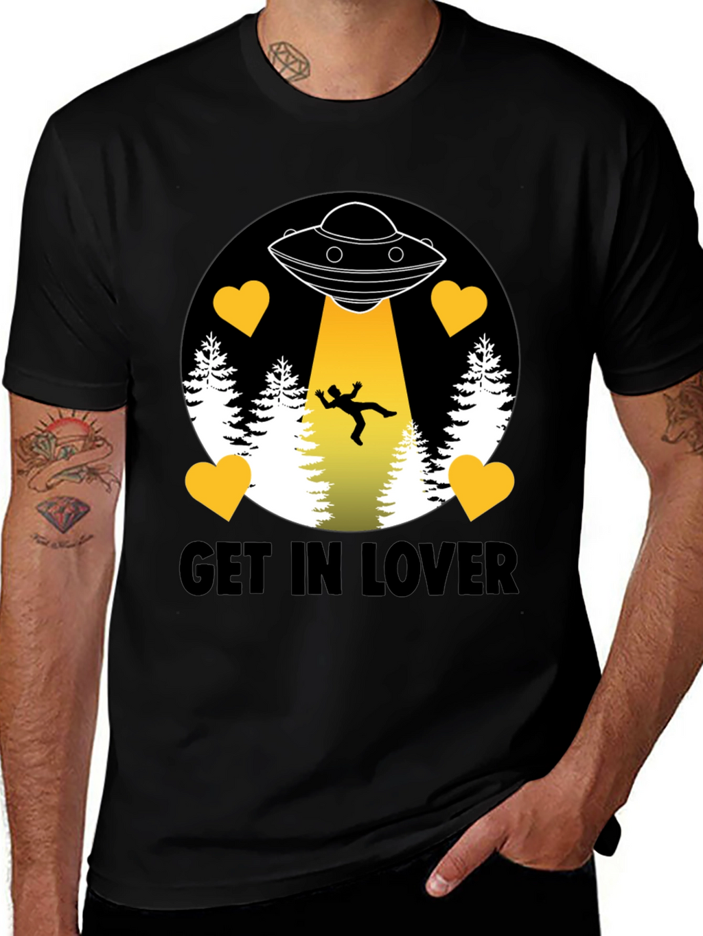 Get In Lover UFO T-Shirt