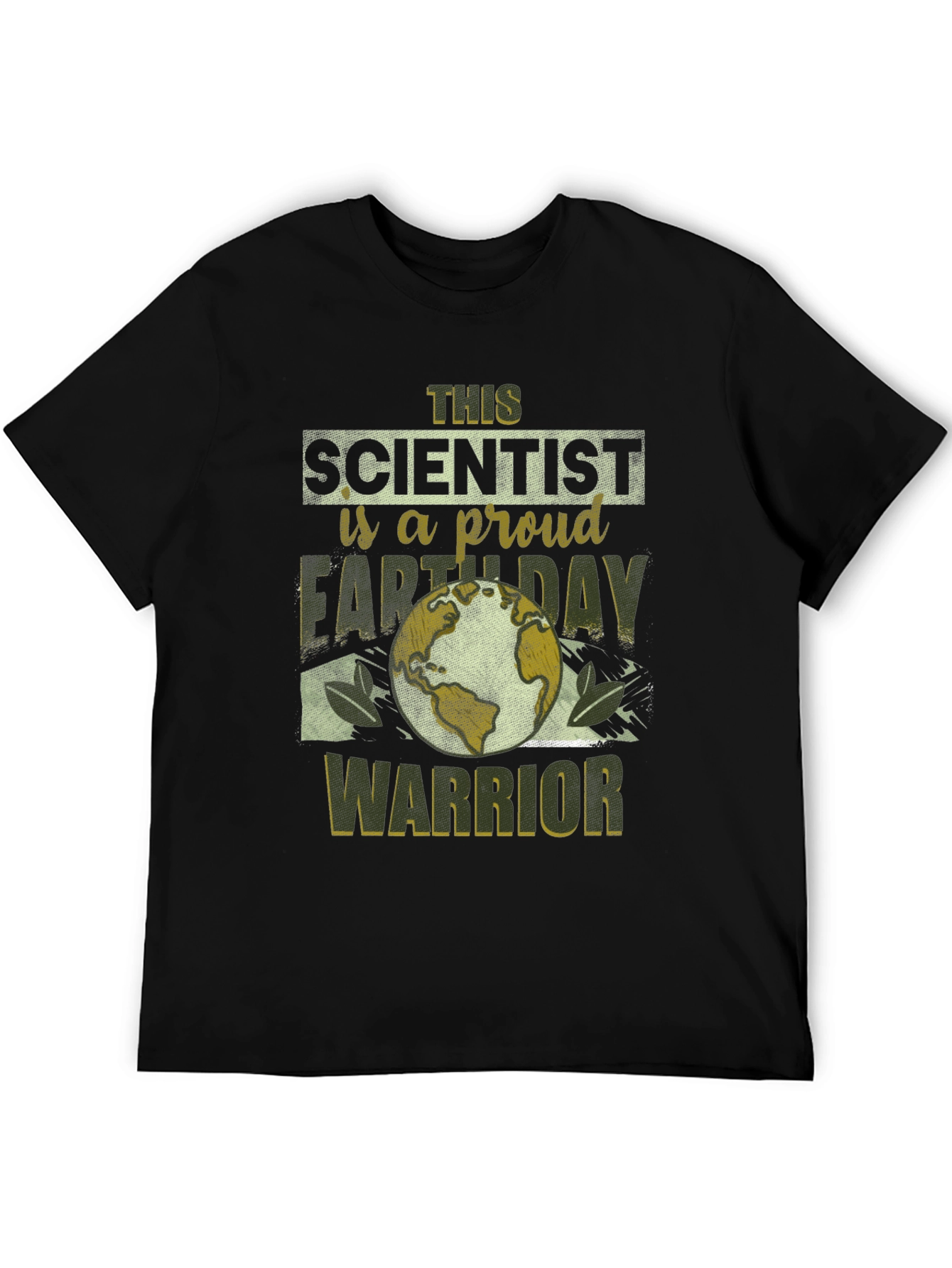 Earth Day Scientist Proud Warrior T-Shirt