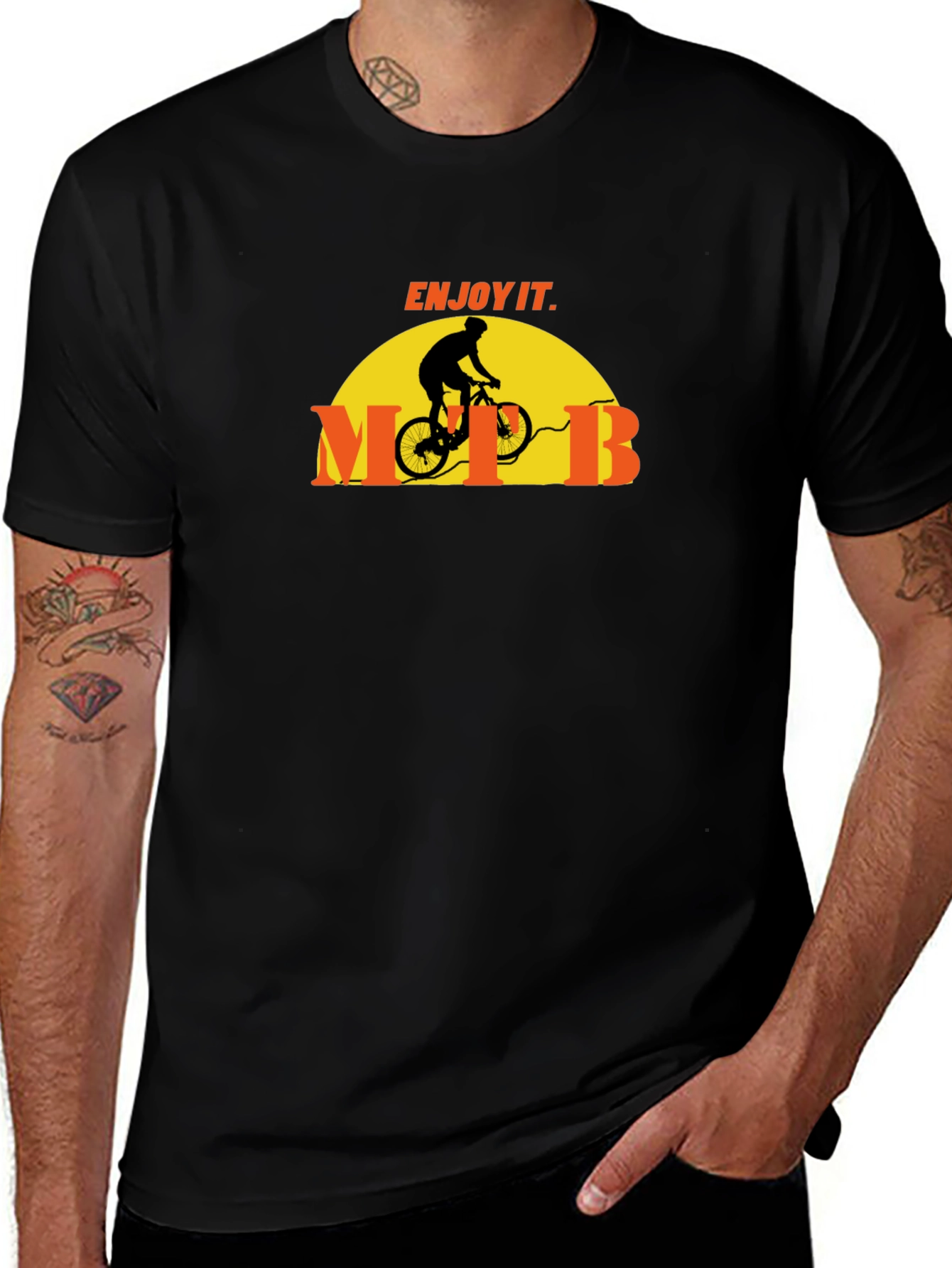 Enjoy It. MTB Graphic T-Shirt