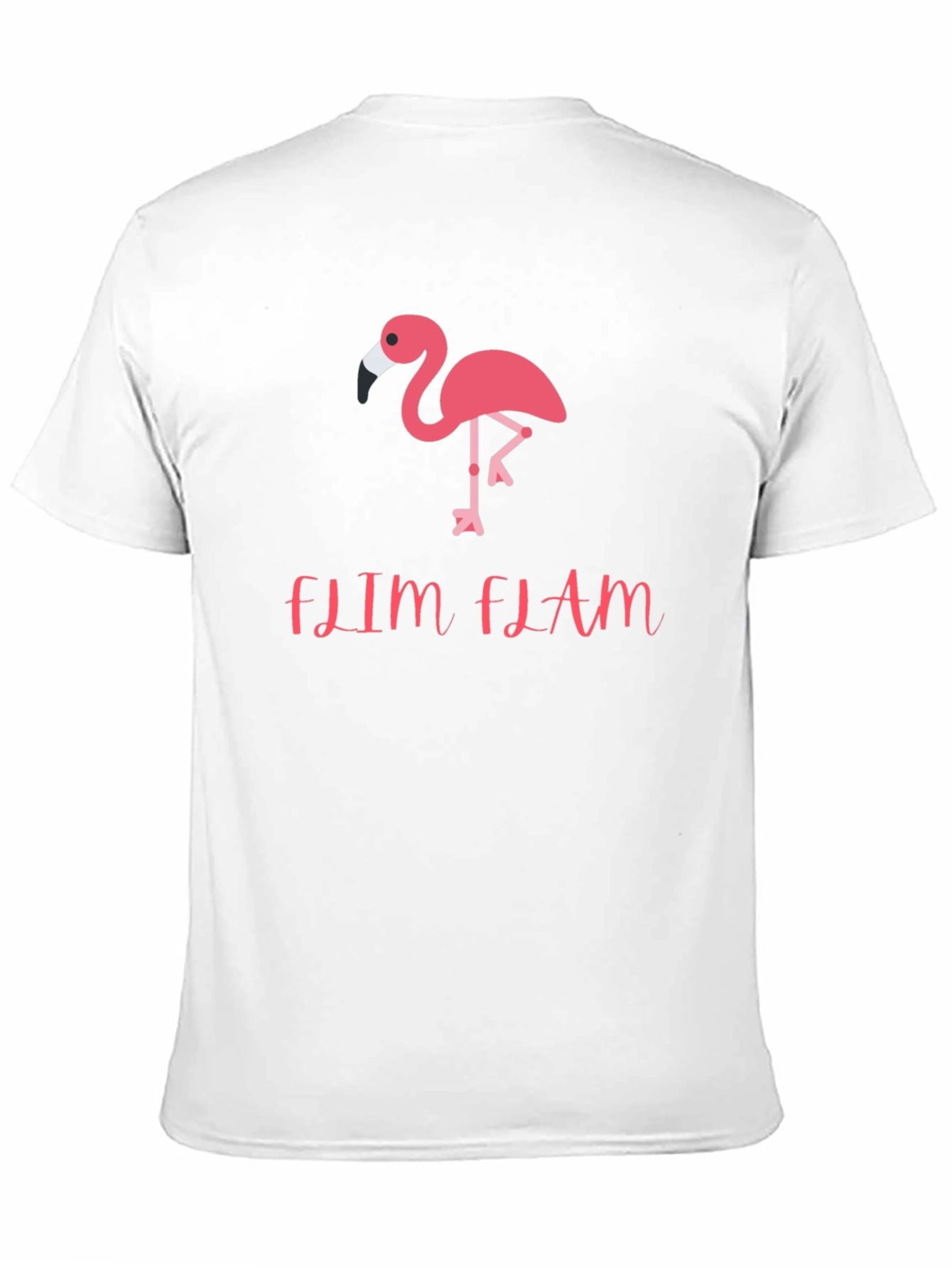 Flim Flam Flamingo Graphic T-Shirt