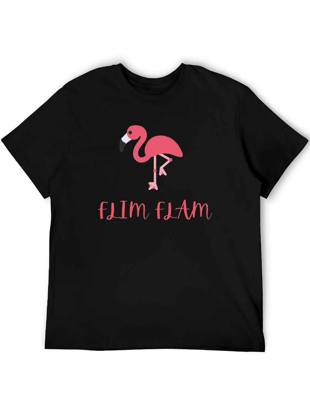 Flim Flam Flamingo Graphic T-Shirt