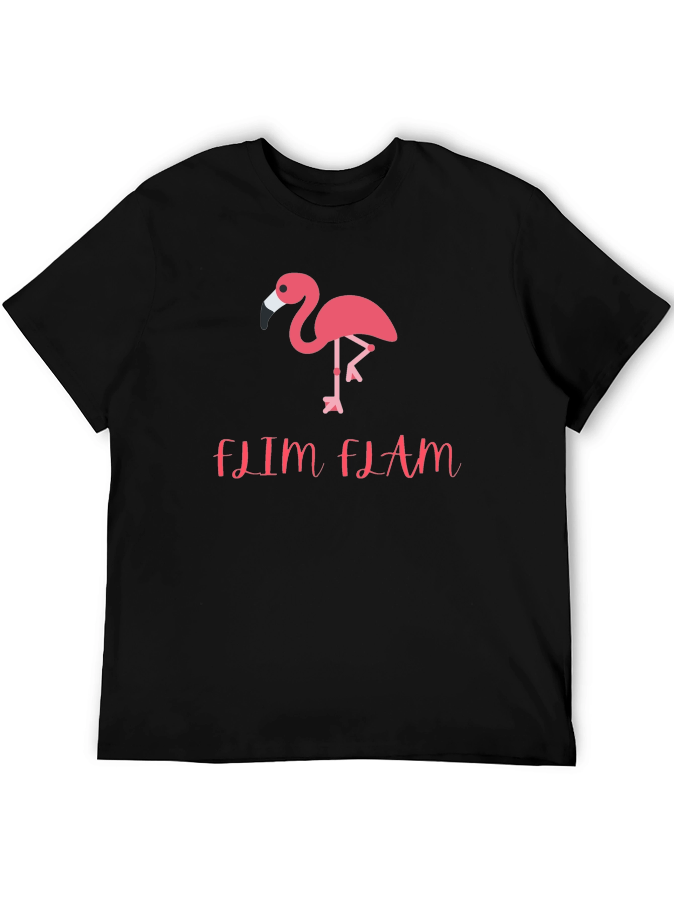 Flim Flam Flamingo Graphic T-Shirt