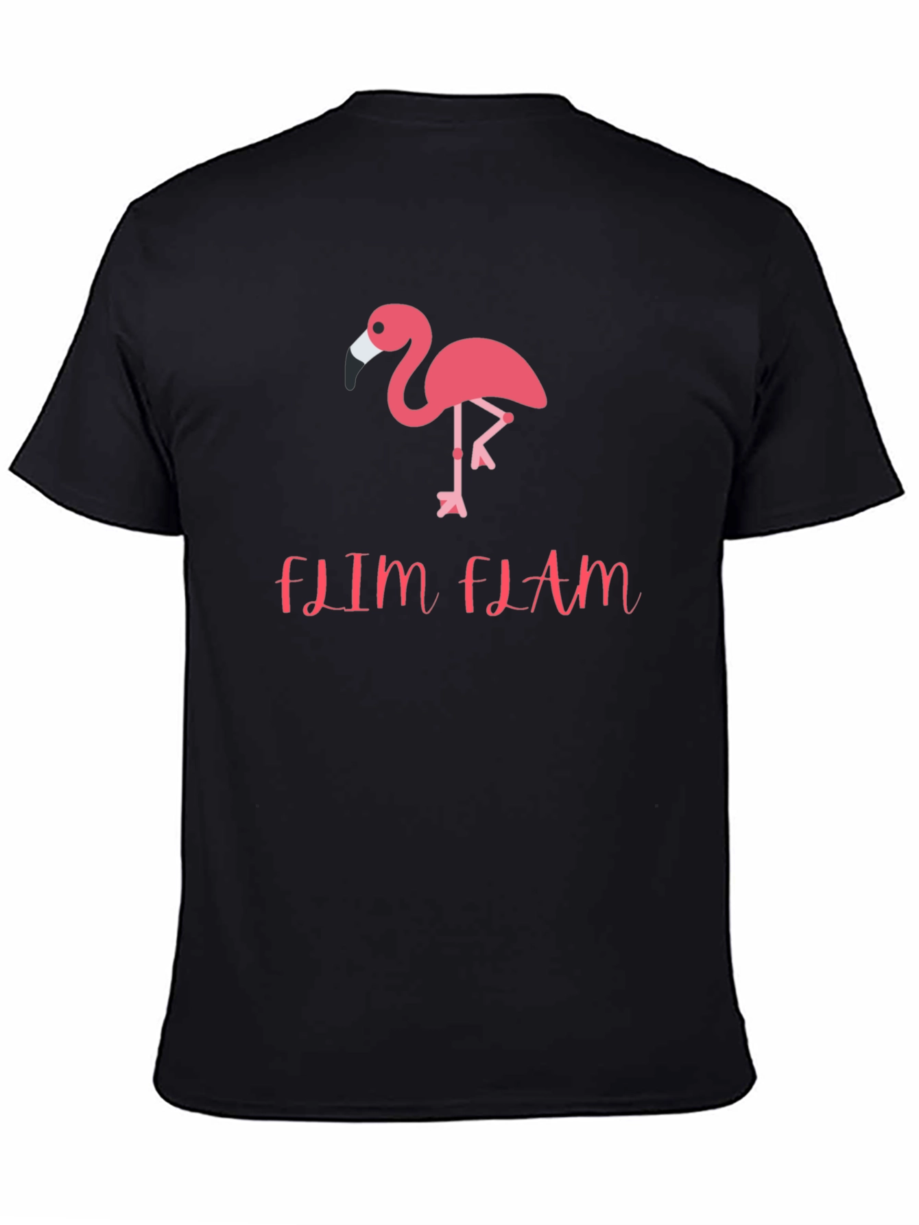 Flim Flam Flamingo Graphic T-Shirt