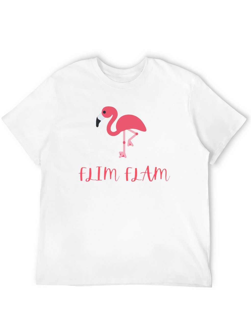 Flim Flam Flamingo Graphic T-Shirt