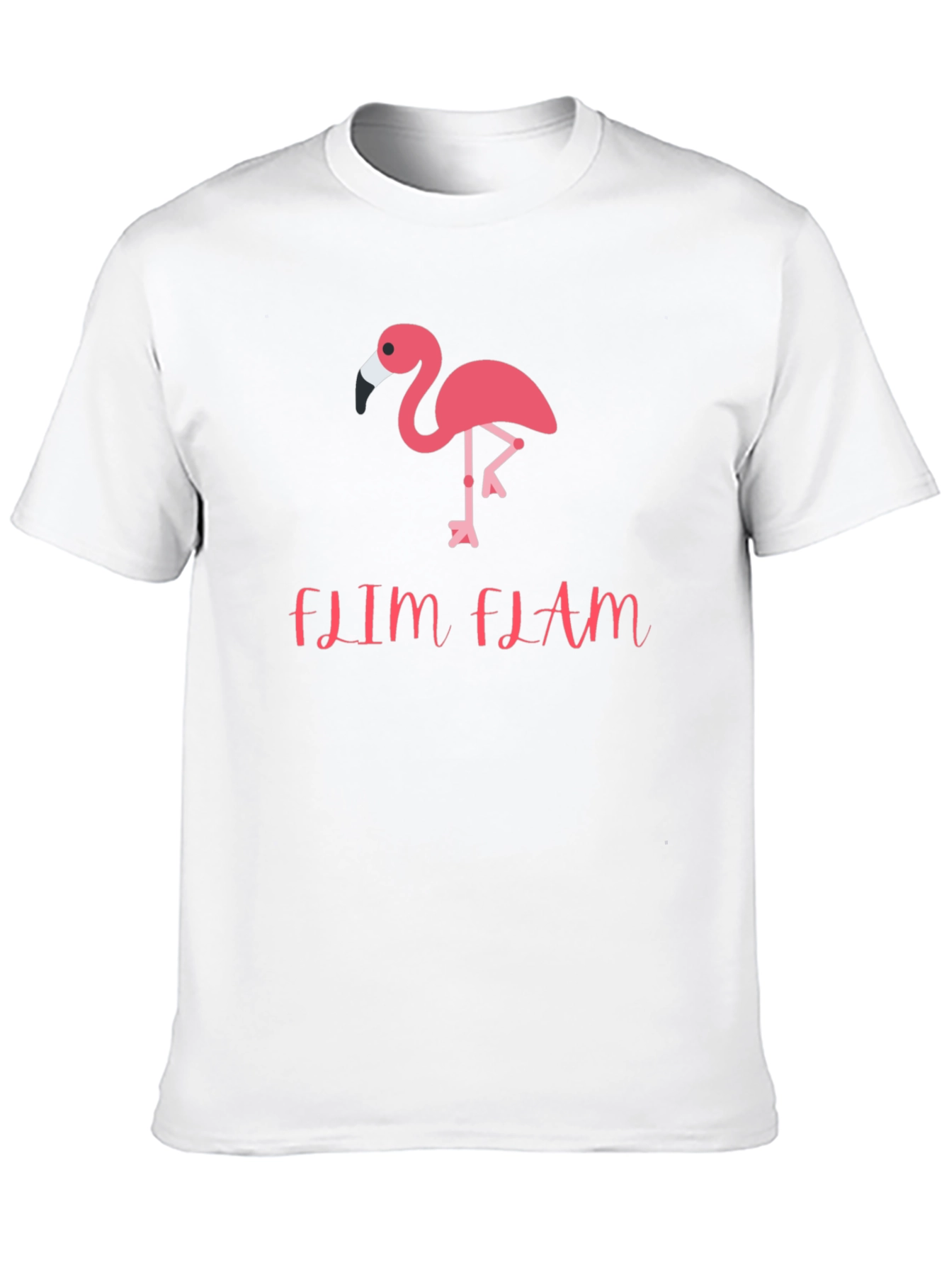 Flim Flam Flamingo Graphic T-Shirt