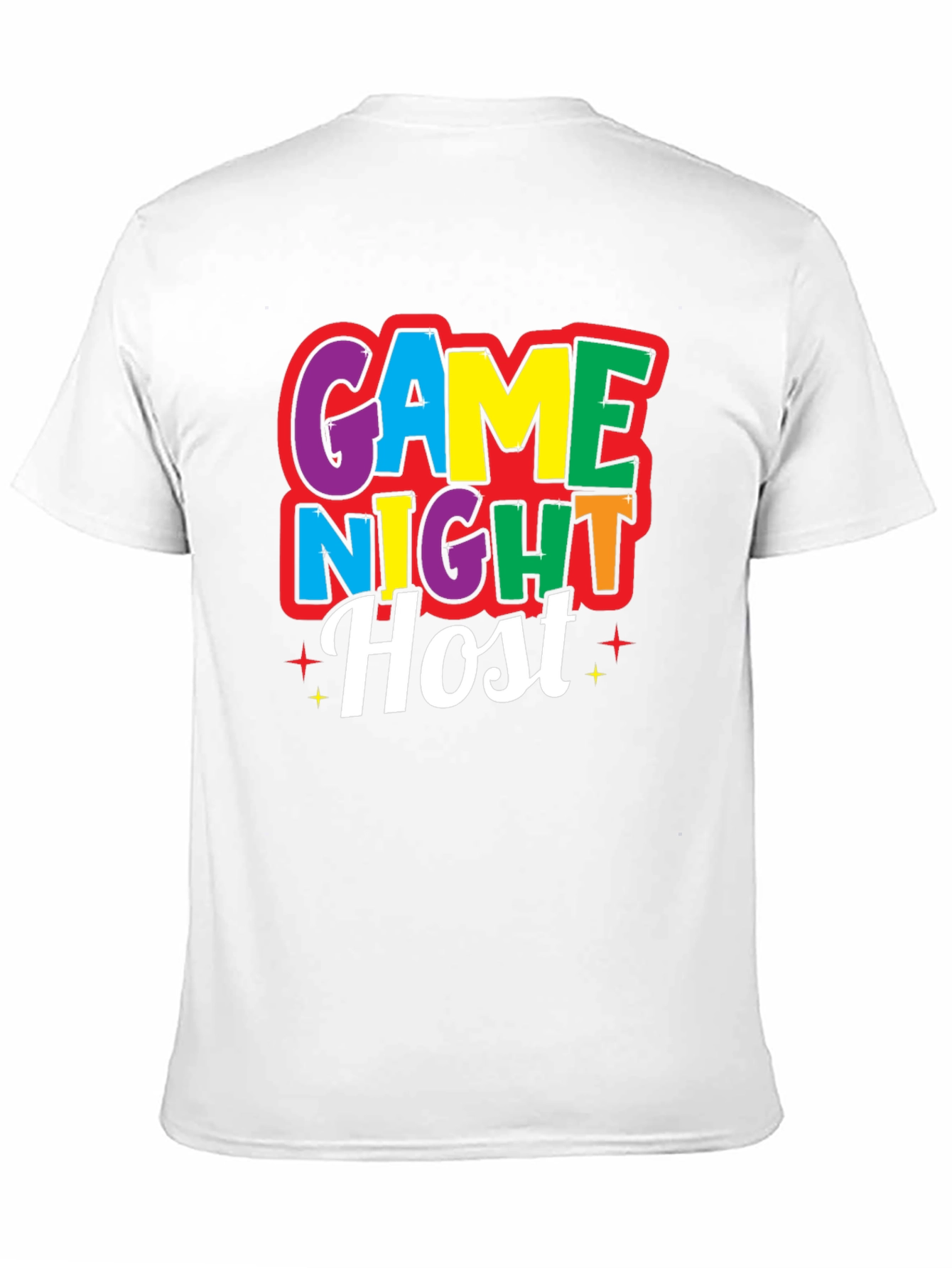 Game Night Host Black T-Shirt