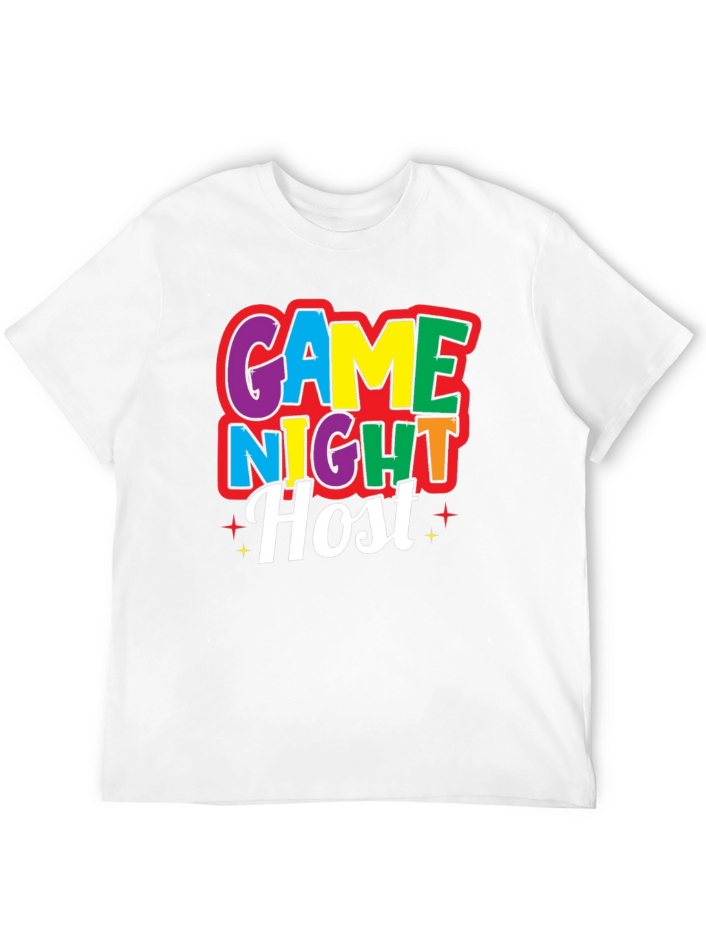 Game Night Host Black T-Shirt