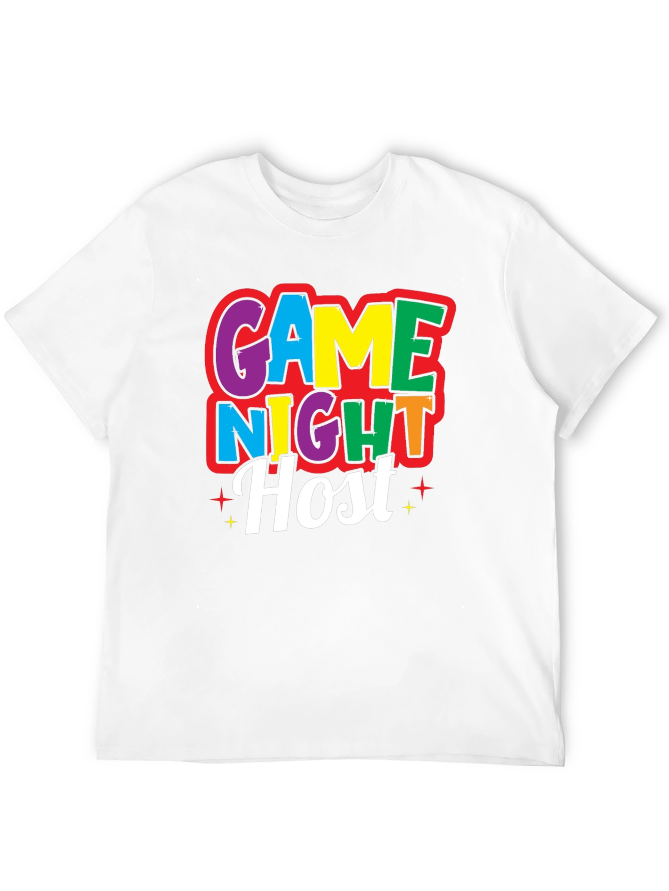 Game Night Host Black T-Shirt