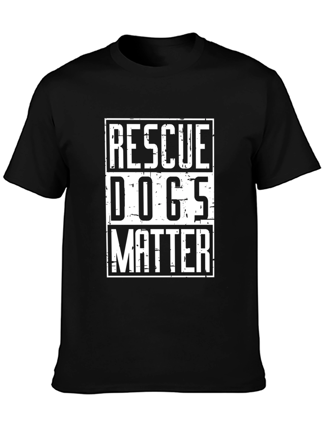 Rescue Dogs Matter Graphic T-Shirt