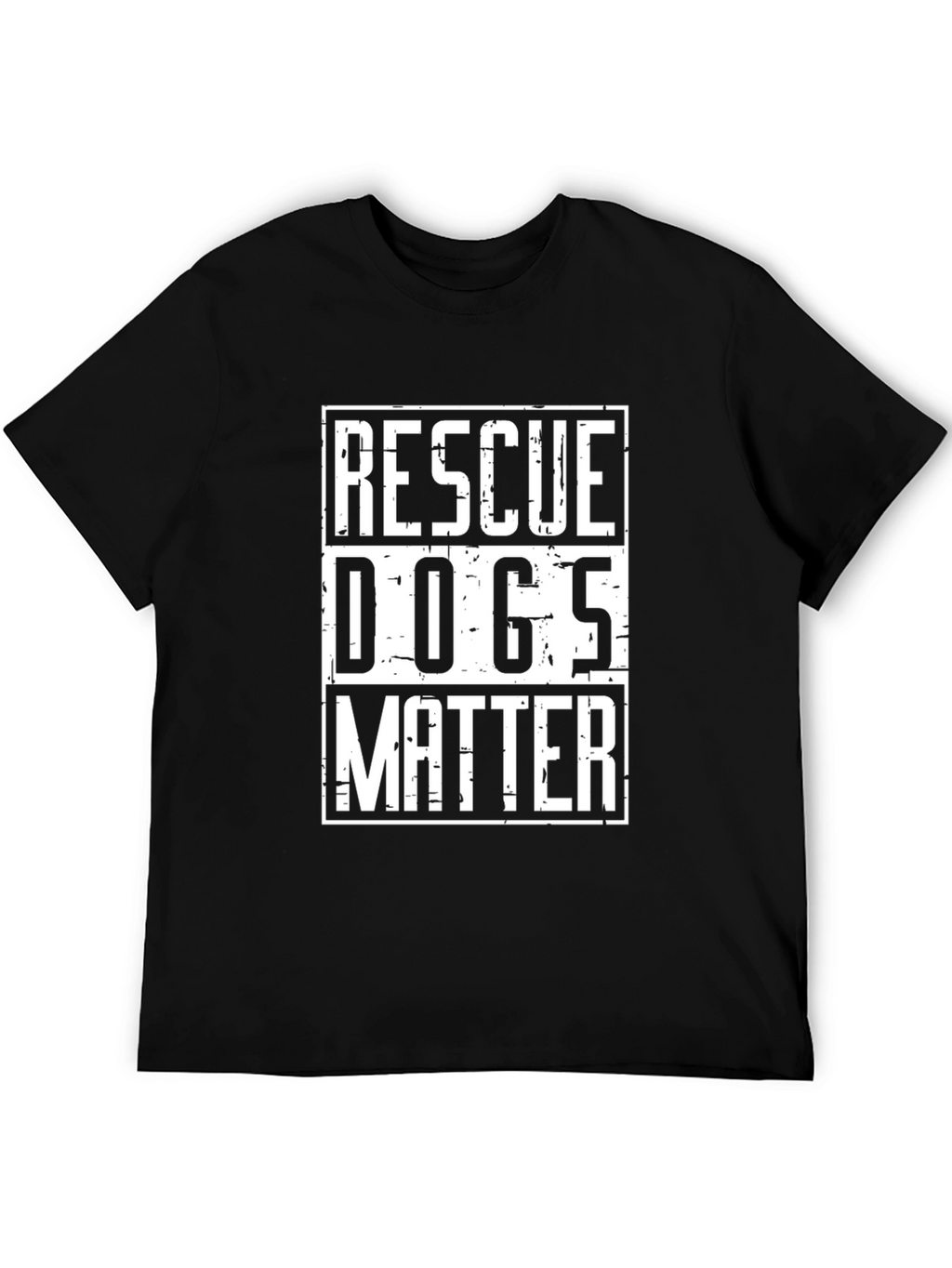 Rescue Dogs Matter Graphic T-Shirt