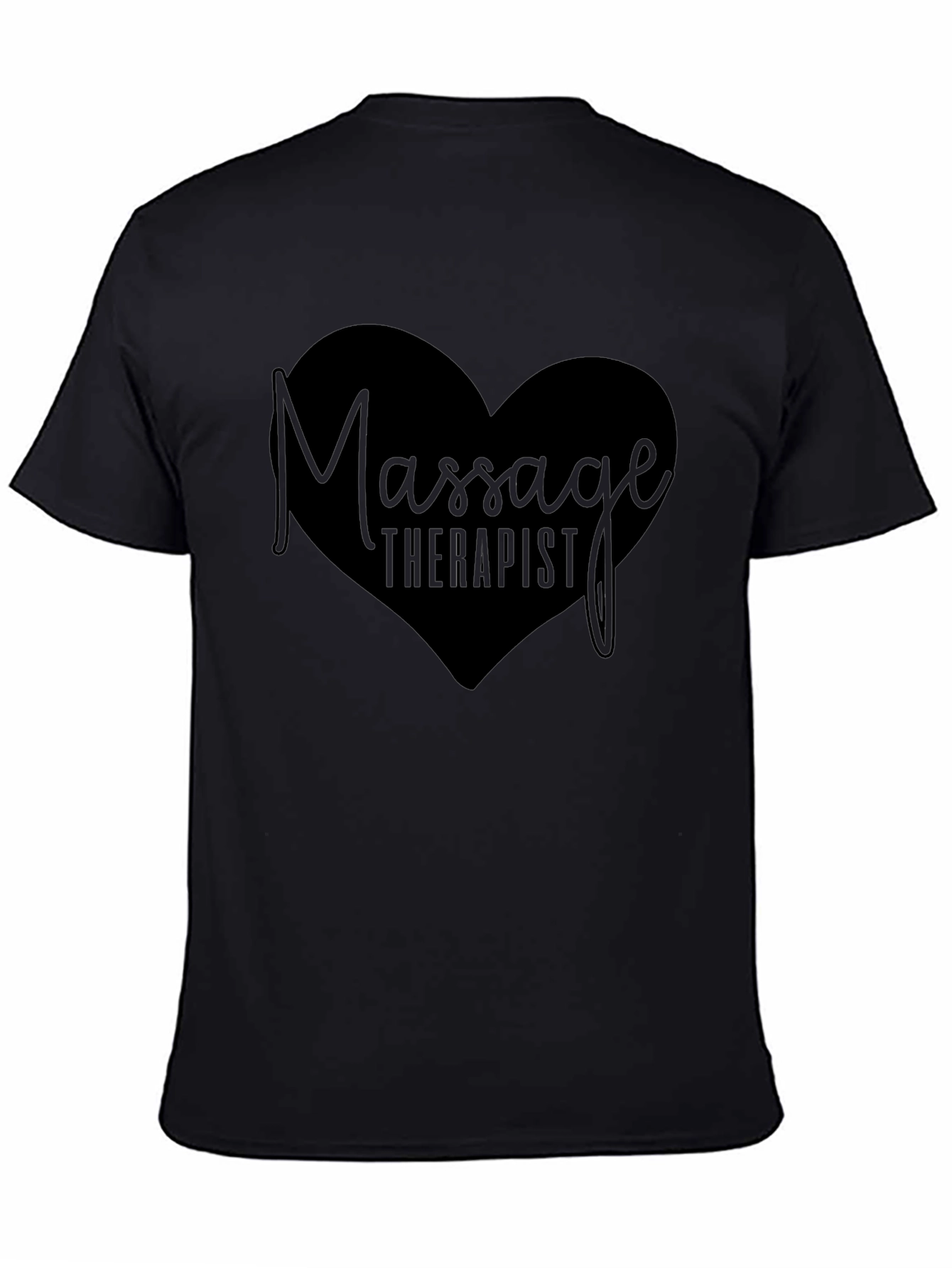 Massage Therapist Heart T-Shirt - Gift for Massage Therapists