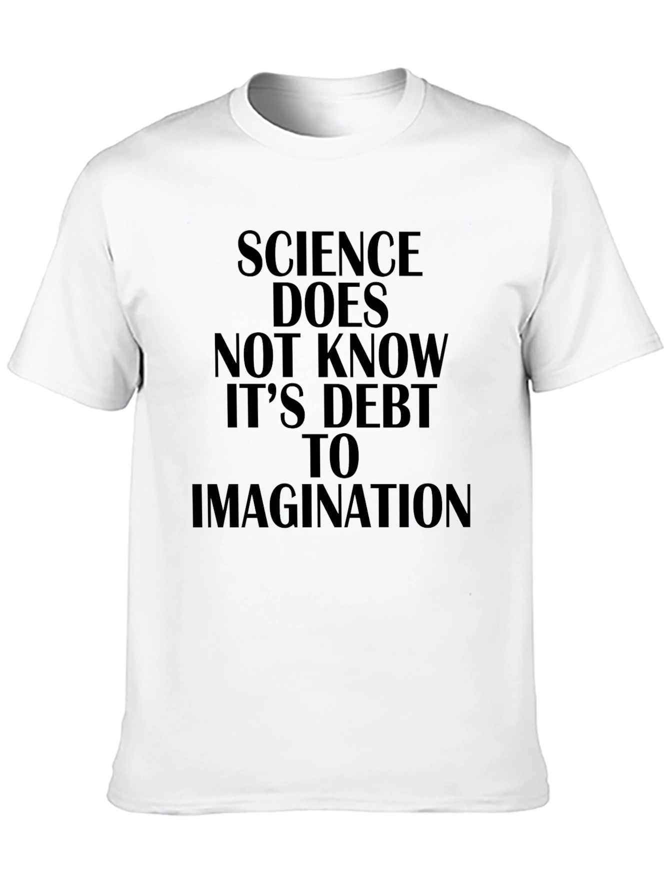 Science & Imagination Black Graphic Tee