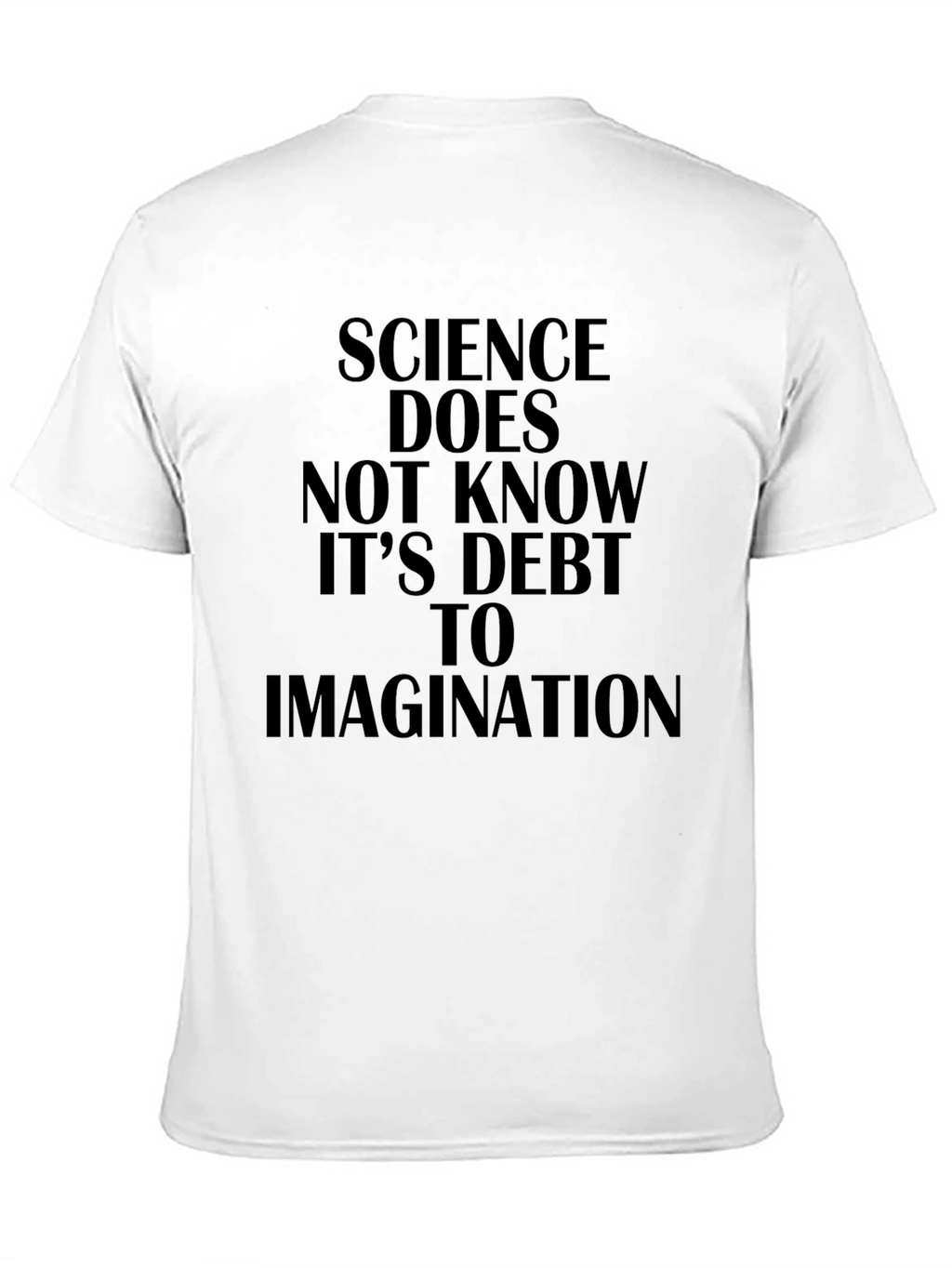 Science & Imagination Black Graphic Tee
