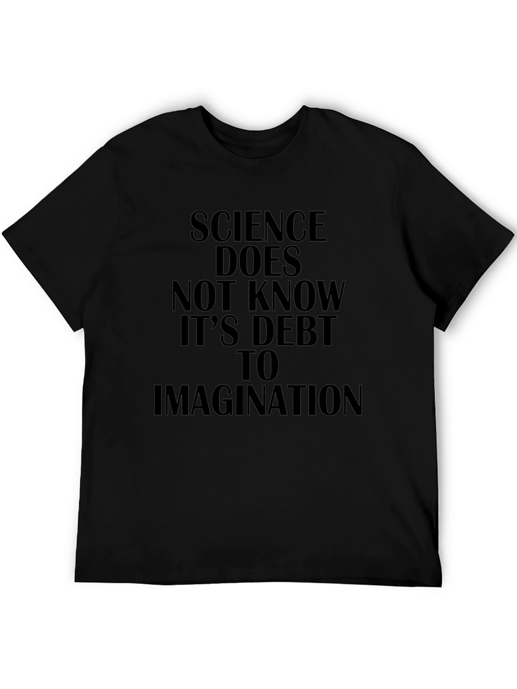 Science & Imagination Black Graphic Tee