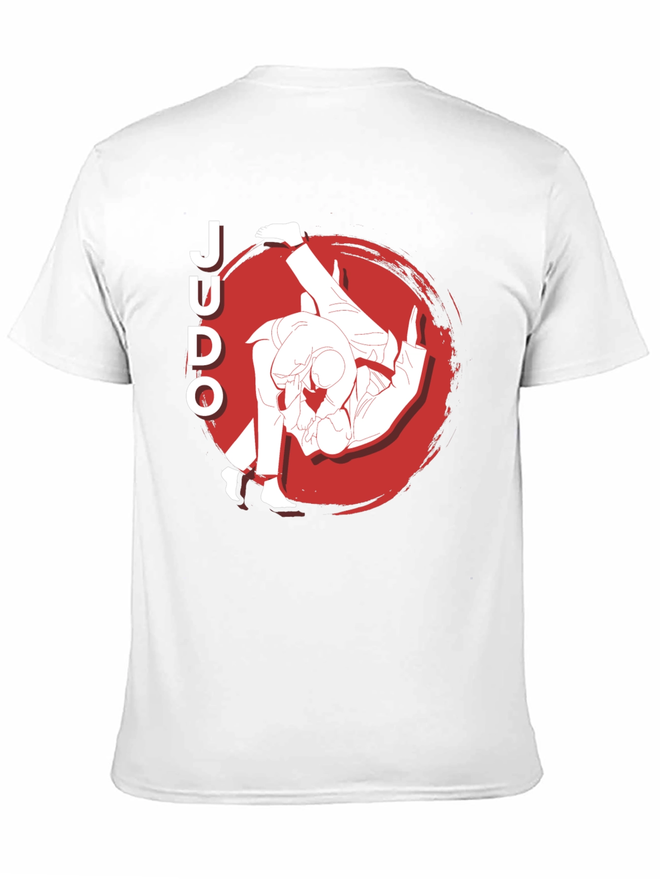 Judo Throw Black Graphic T-Shirt