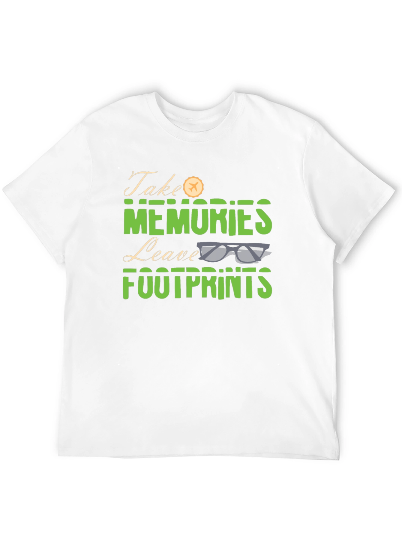 Take Memories Leave Footprints Graphic Tee