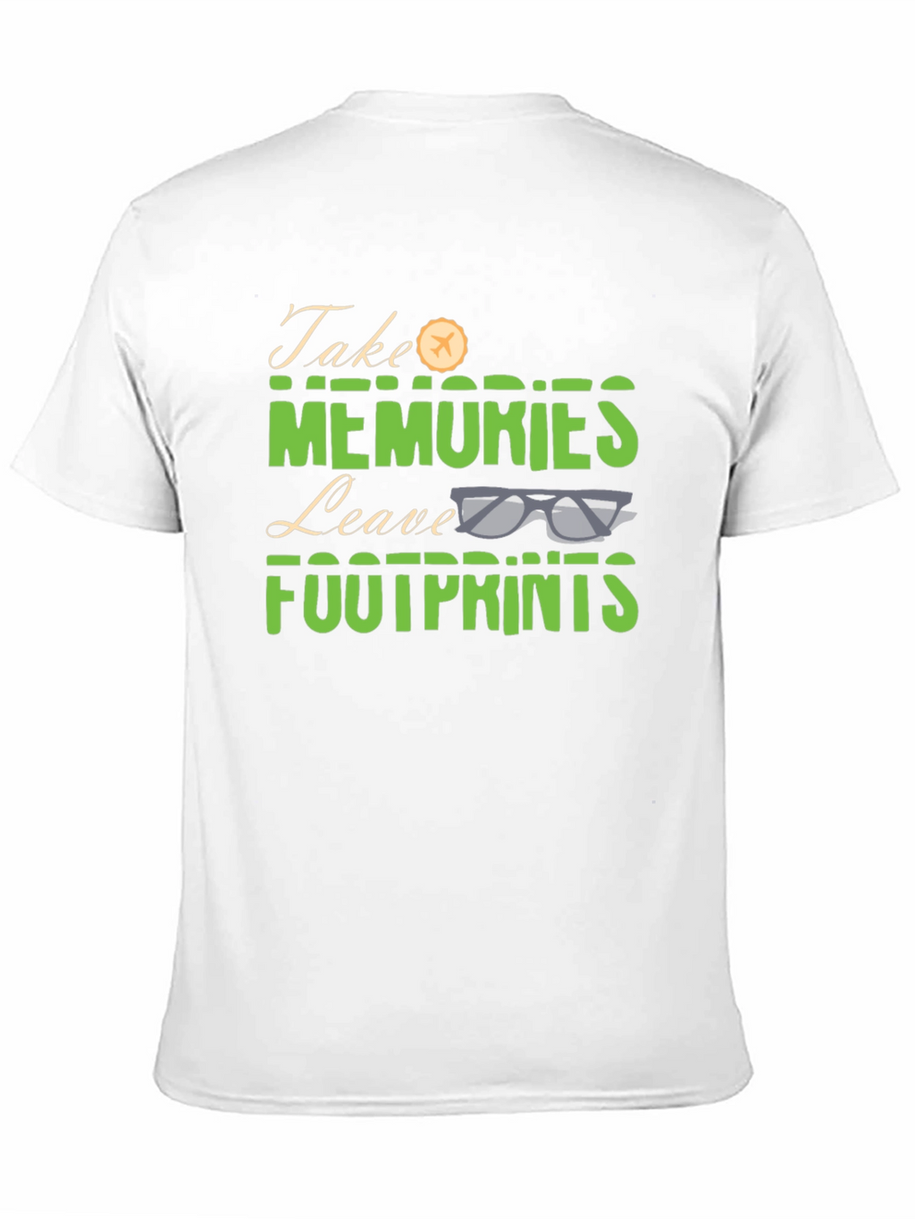 Take Memories Leave Footprints Graphic Tee