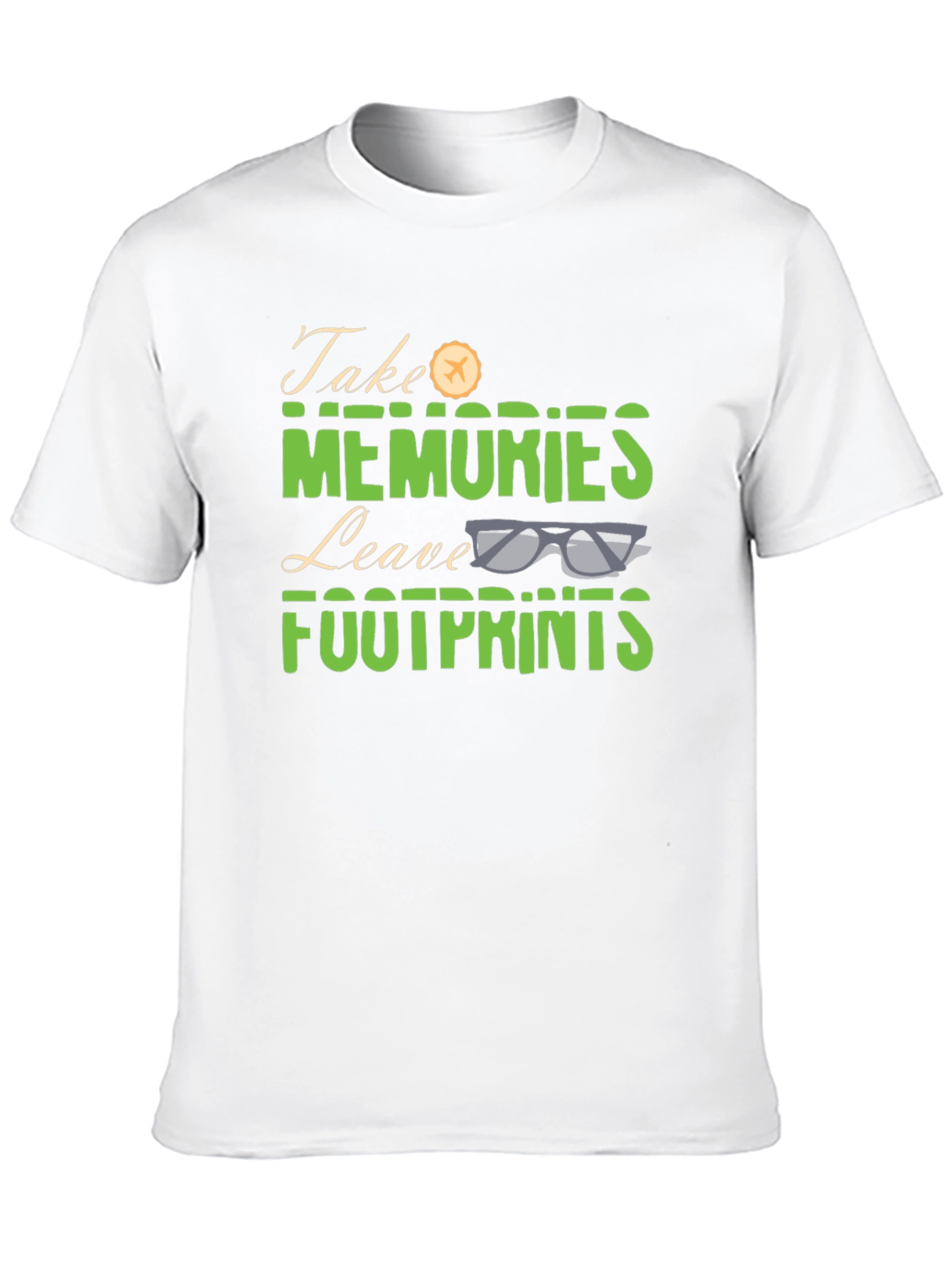 Take Memories Leave Footprints Graphic Tee