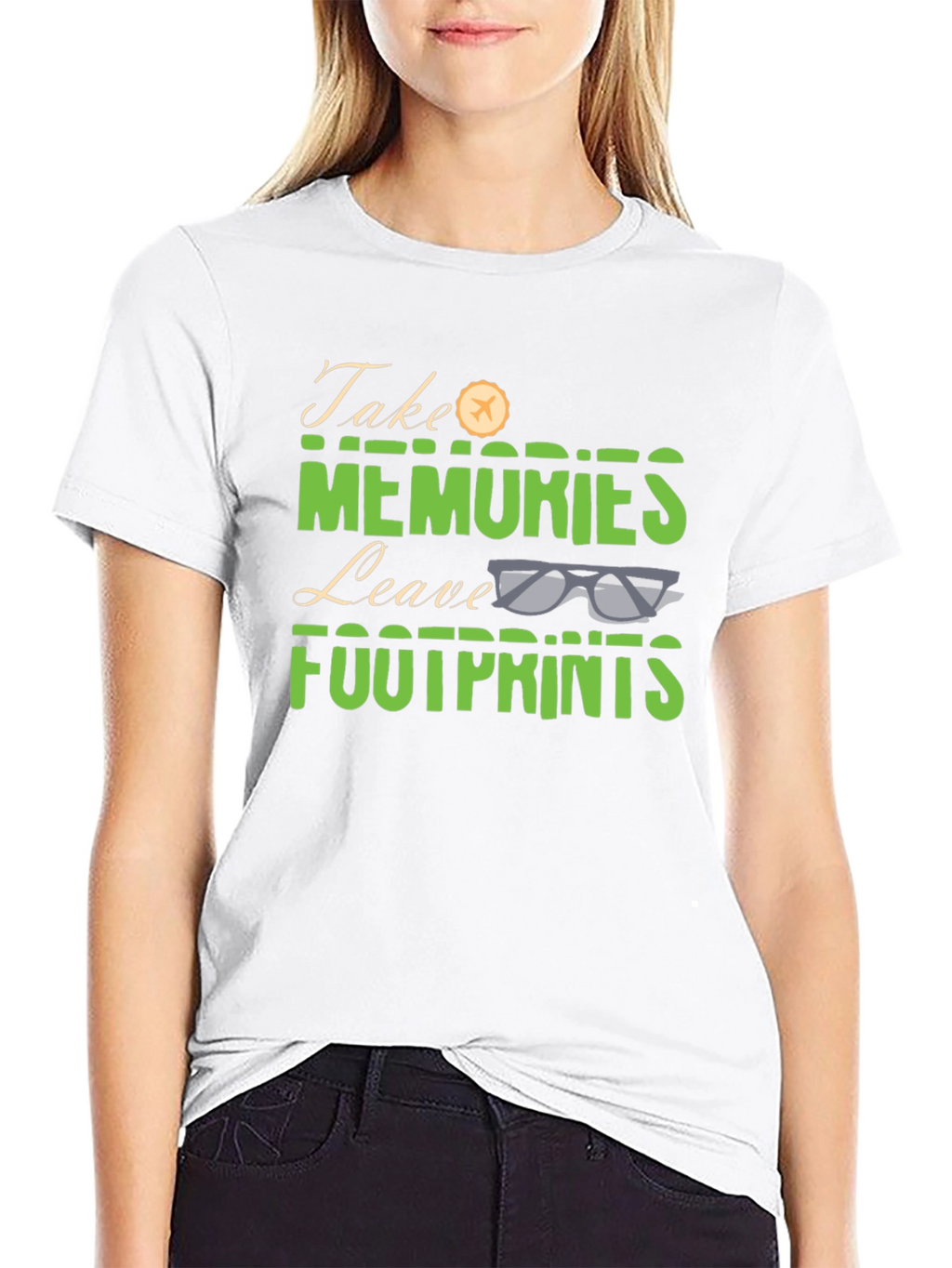 Take Memories Leave Footprints Graphic Tee