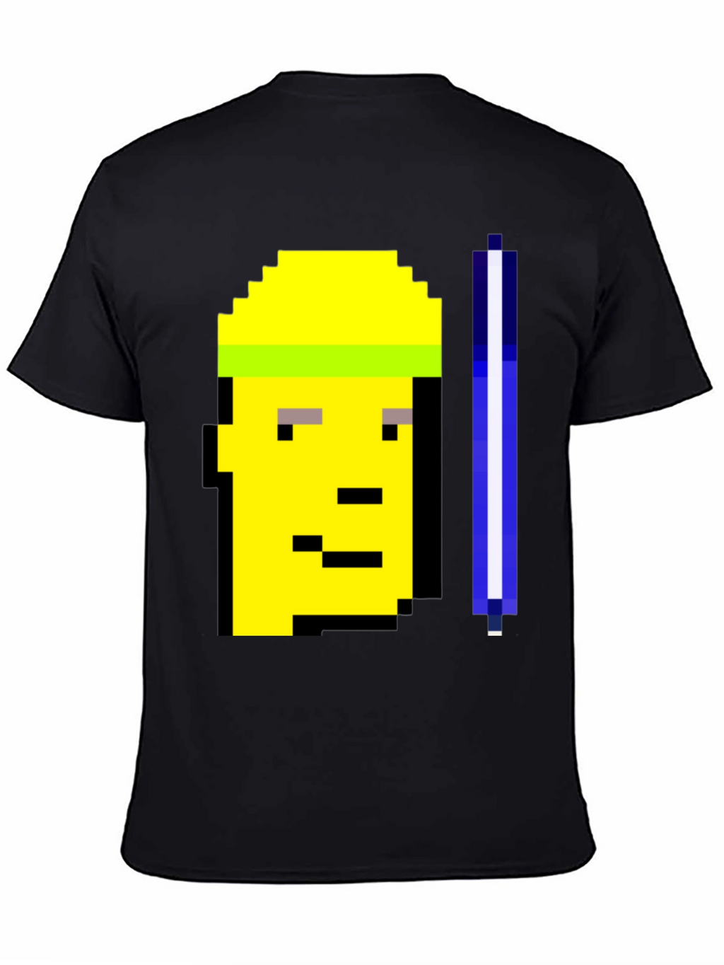 Pixel Art T-Shirt - Crypto Punk Style