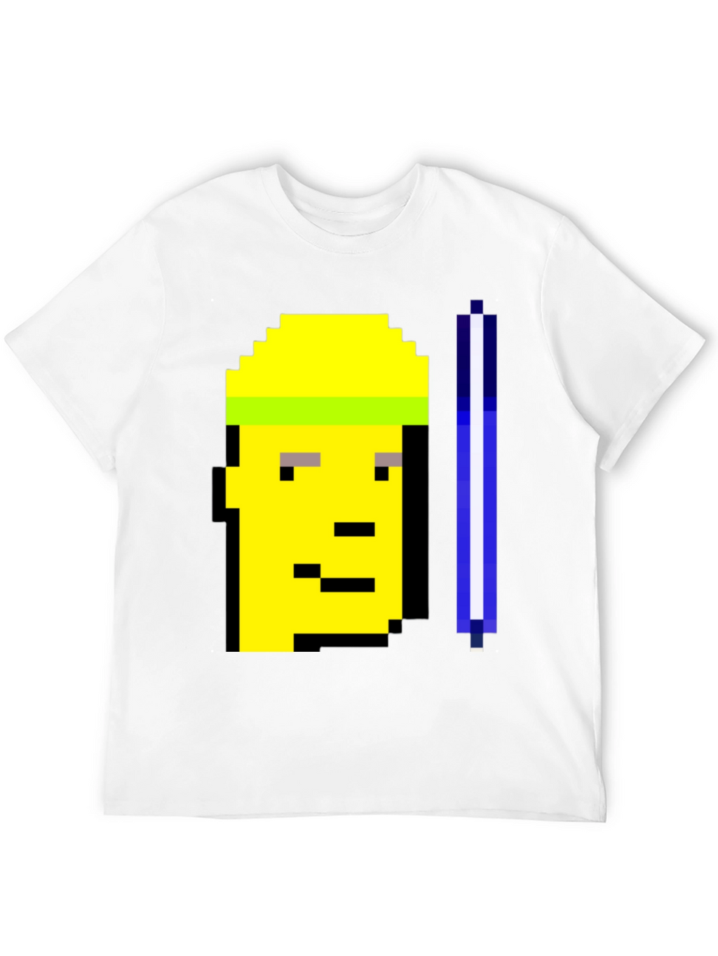 Pixel Art T-Shirt - Crypto Punk Style