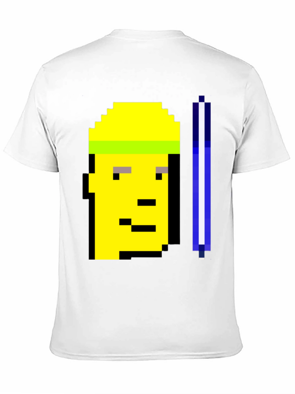 Pixel Art T-Shirt - Crypto Punk Style