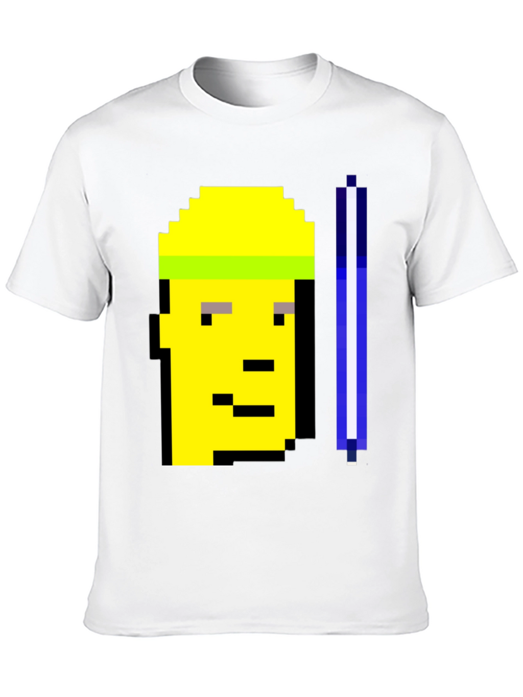 Pixel Art T-Shirt - Crypto Punk Style