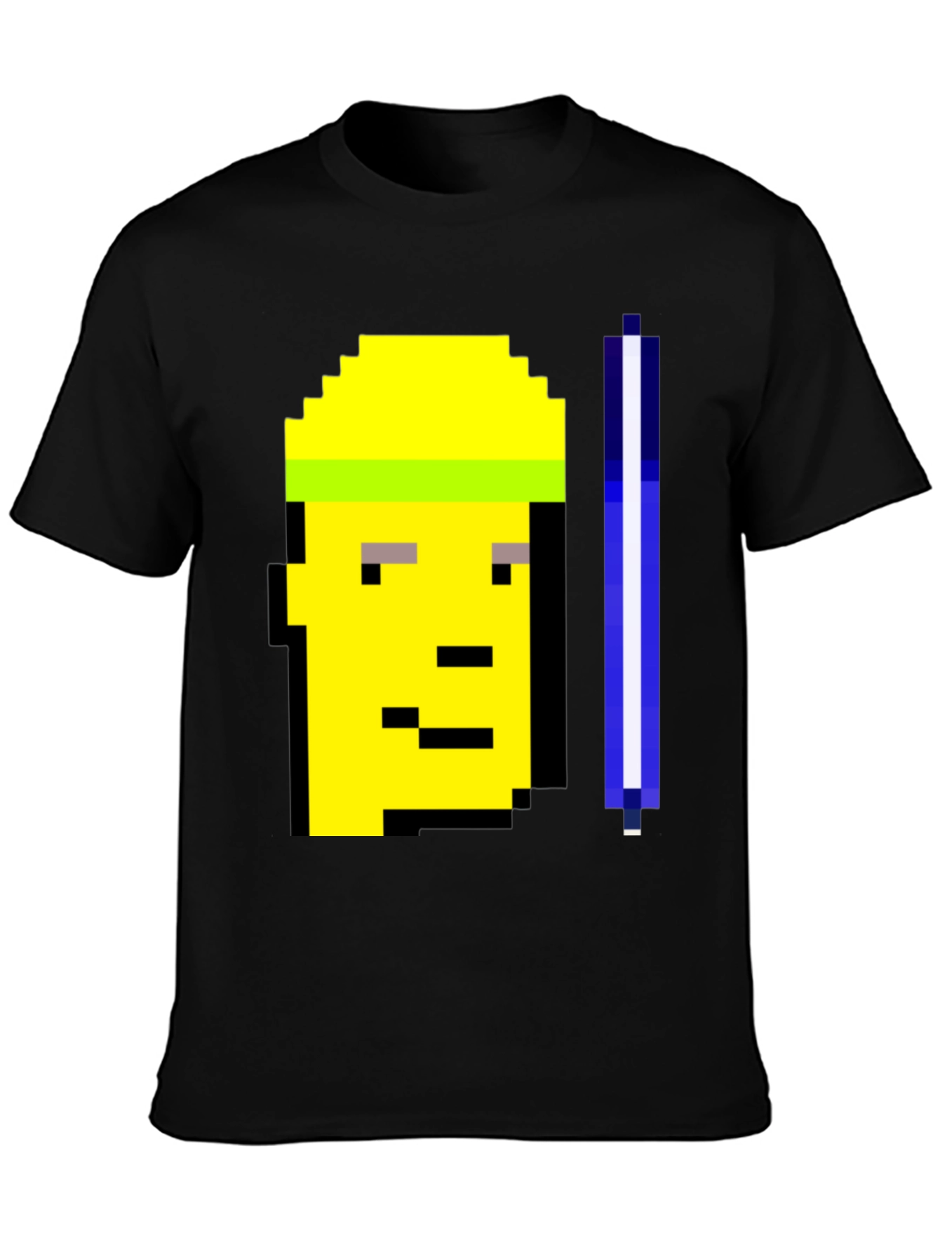 Pixel Art T-Shirt - Crypto Punk Style
