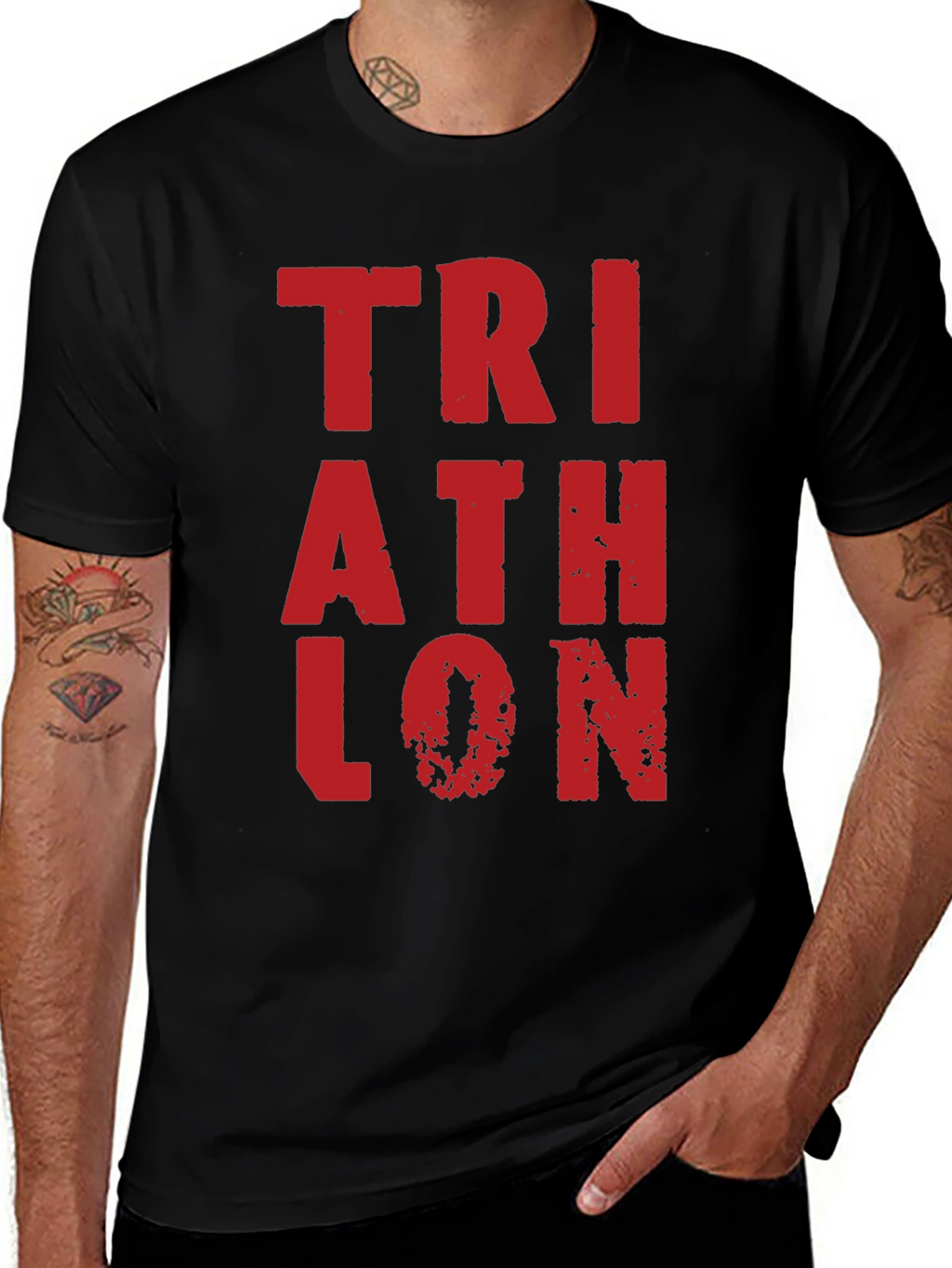 Triathlon Graphic T-Shirt